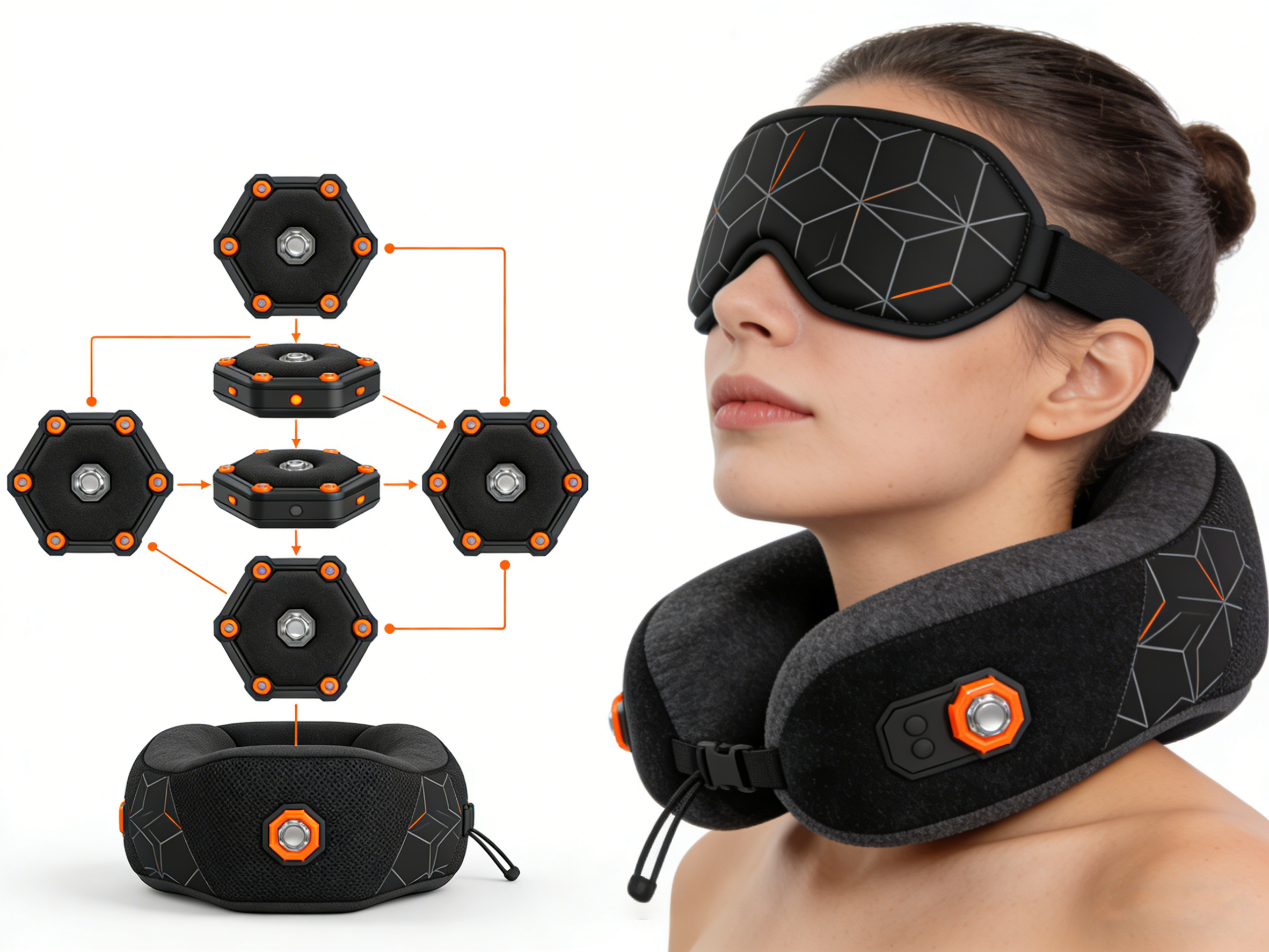 Neck pillow design，