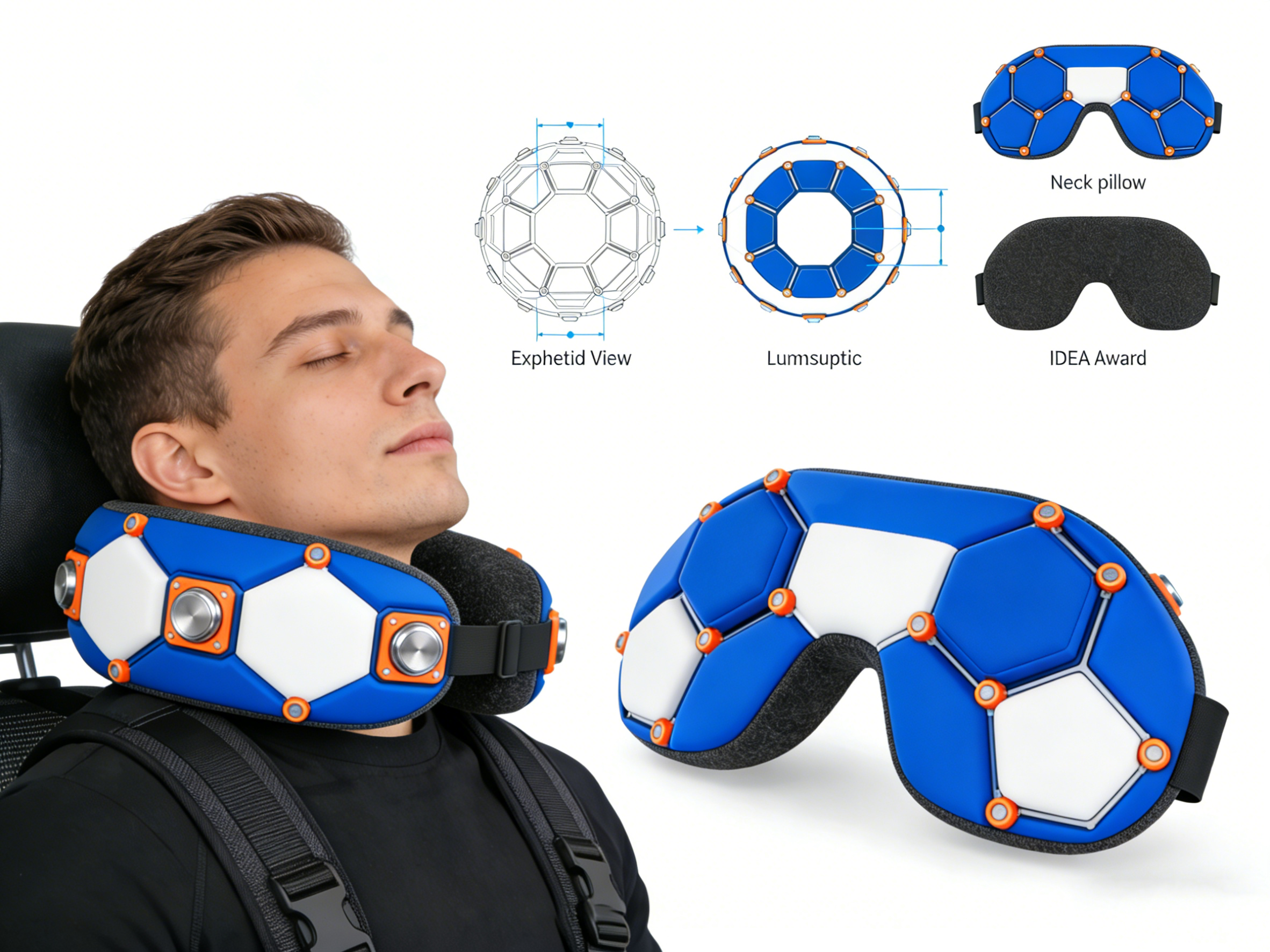 Neck pillow design，