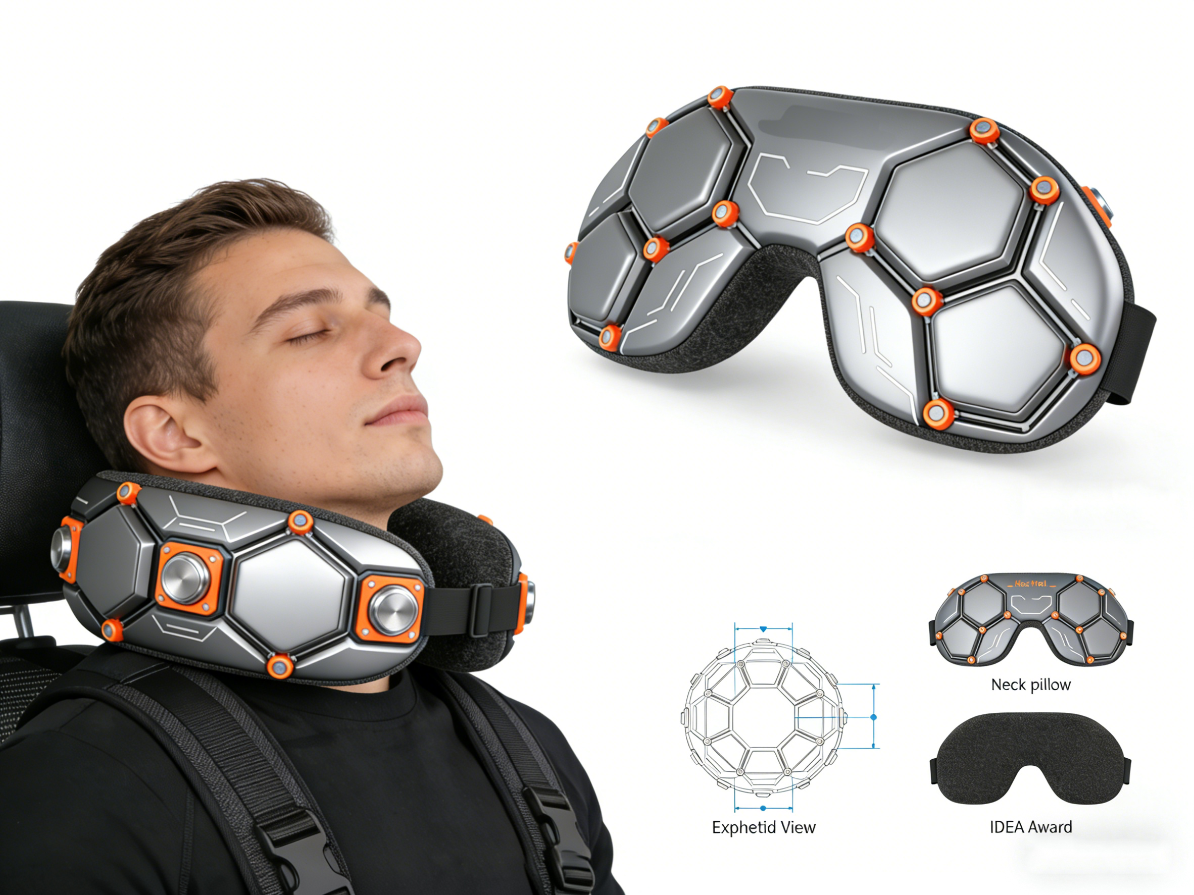 Neck pillow design，