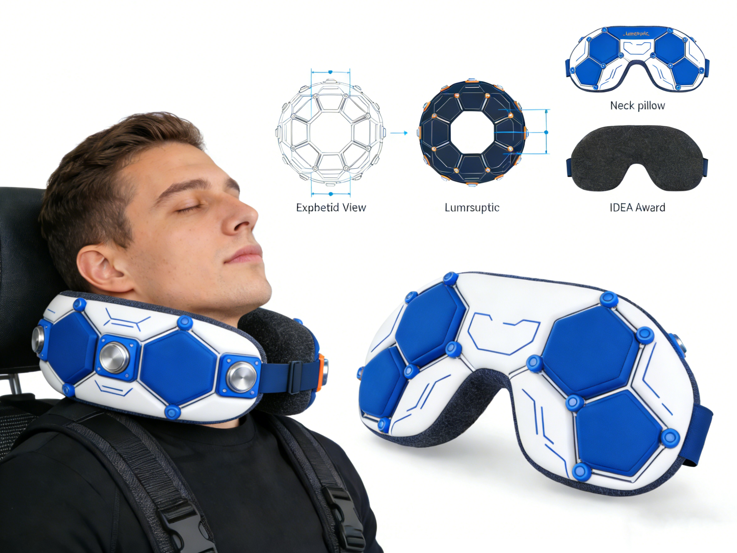 Neck pillow design，