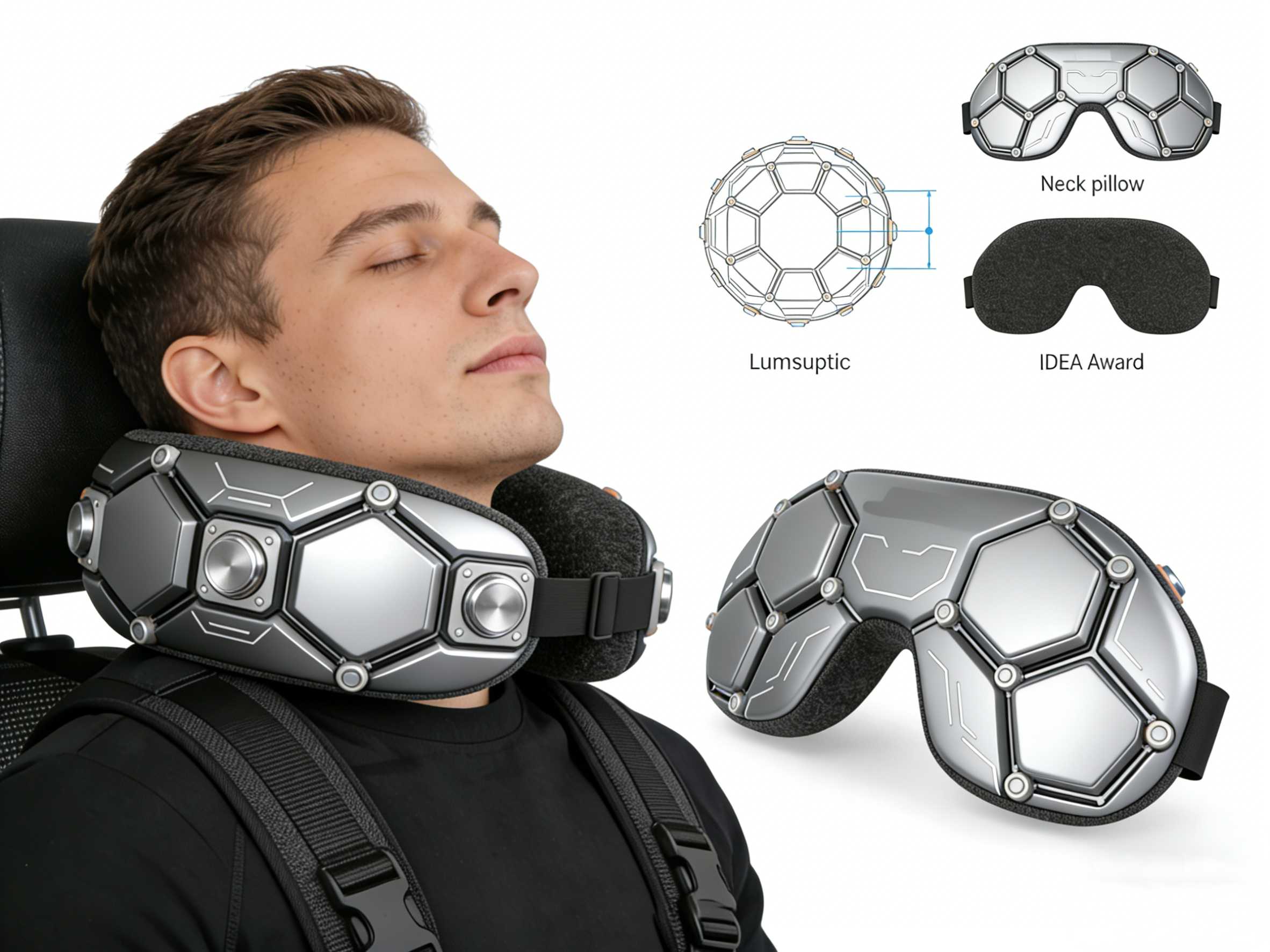 Neck pillow design，