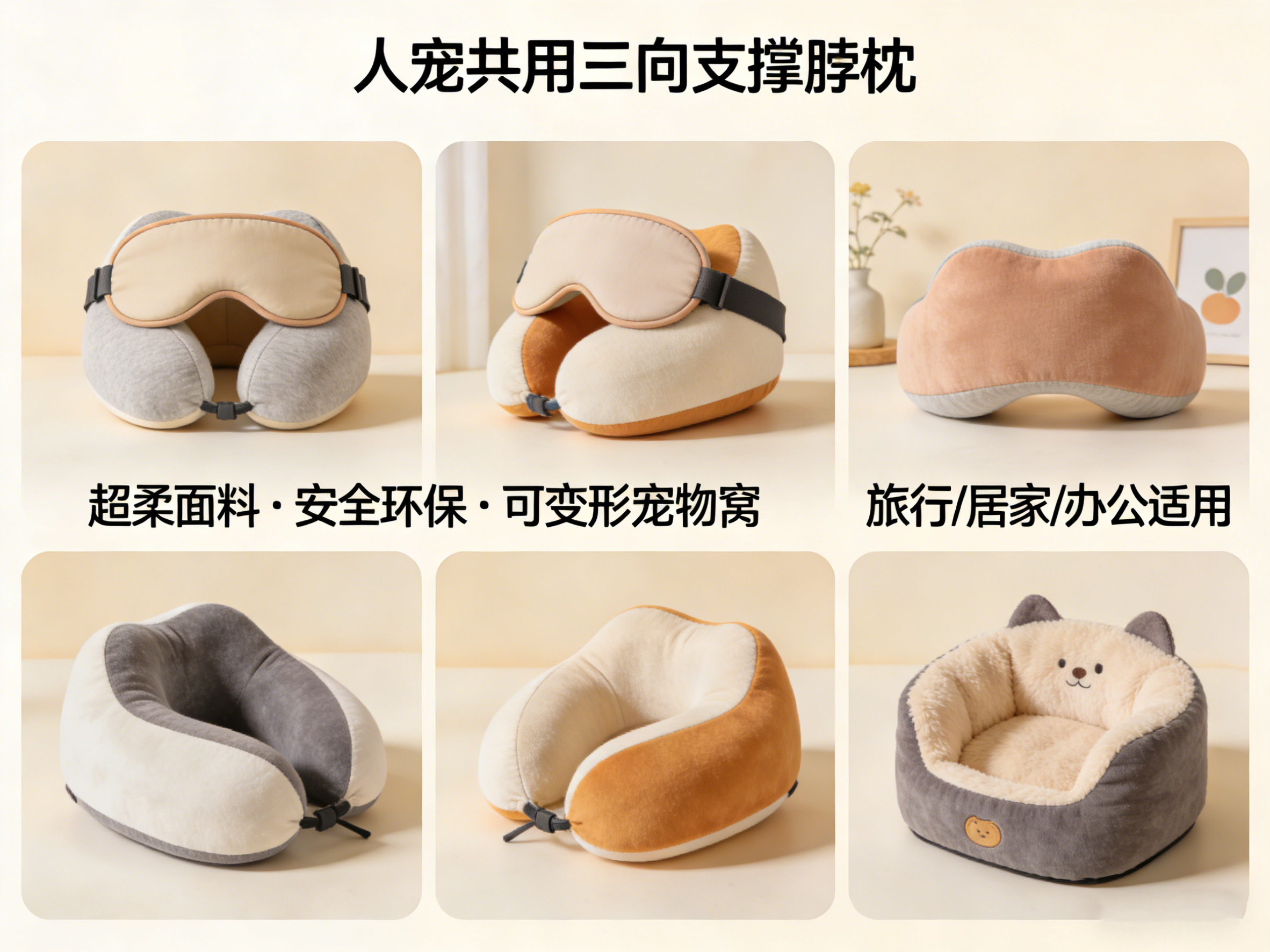 Neck pillow design 3，