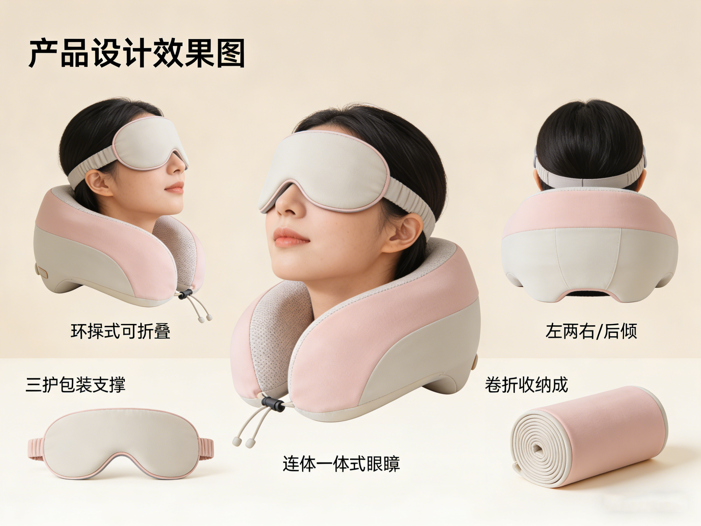 Neck pillow design 3，