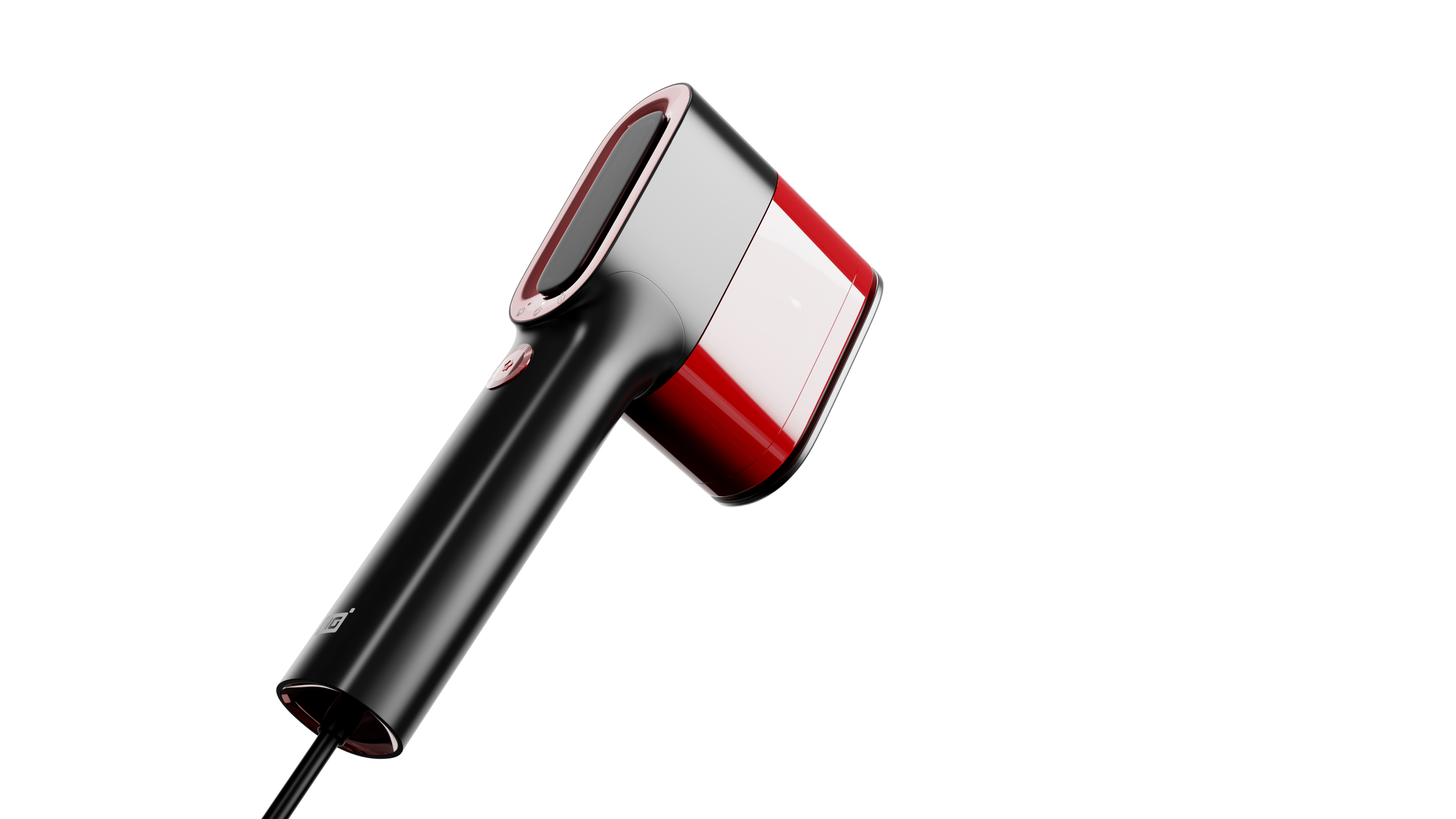 Portable small iron，Hand held ironing machine，Small hand-held iron，product design，Small multi-function iron，