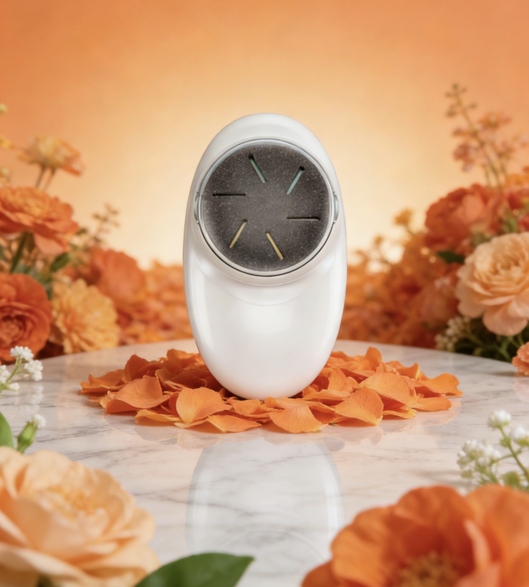 Electric foot grinder，Portable，cicada，concept，