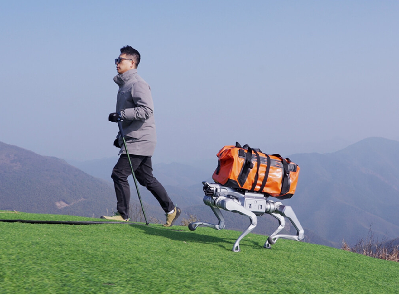 Robot dog，Unitree As2，Boston Dynamic ，Heavy Duty Robot，Space Tree，