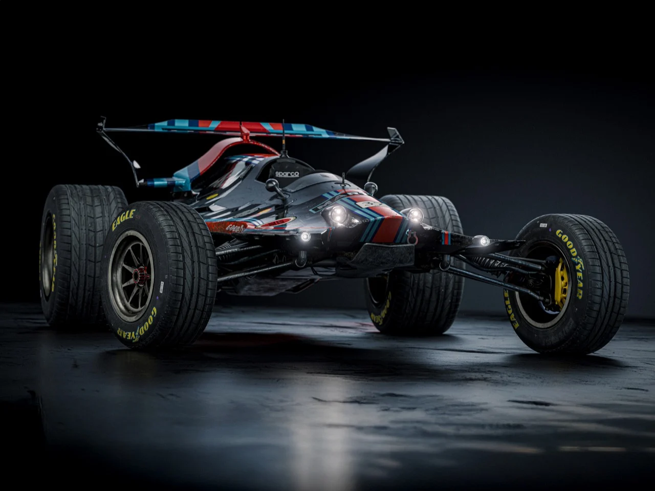 McLaren MP4/4，Senna，Baja Off-Road Truck，Formula 1，Off-road racing，