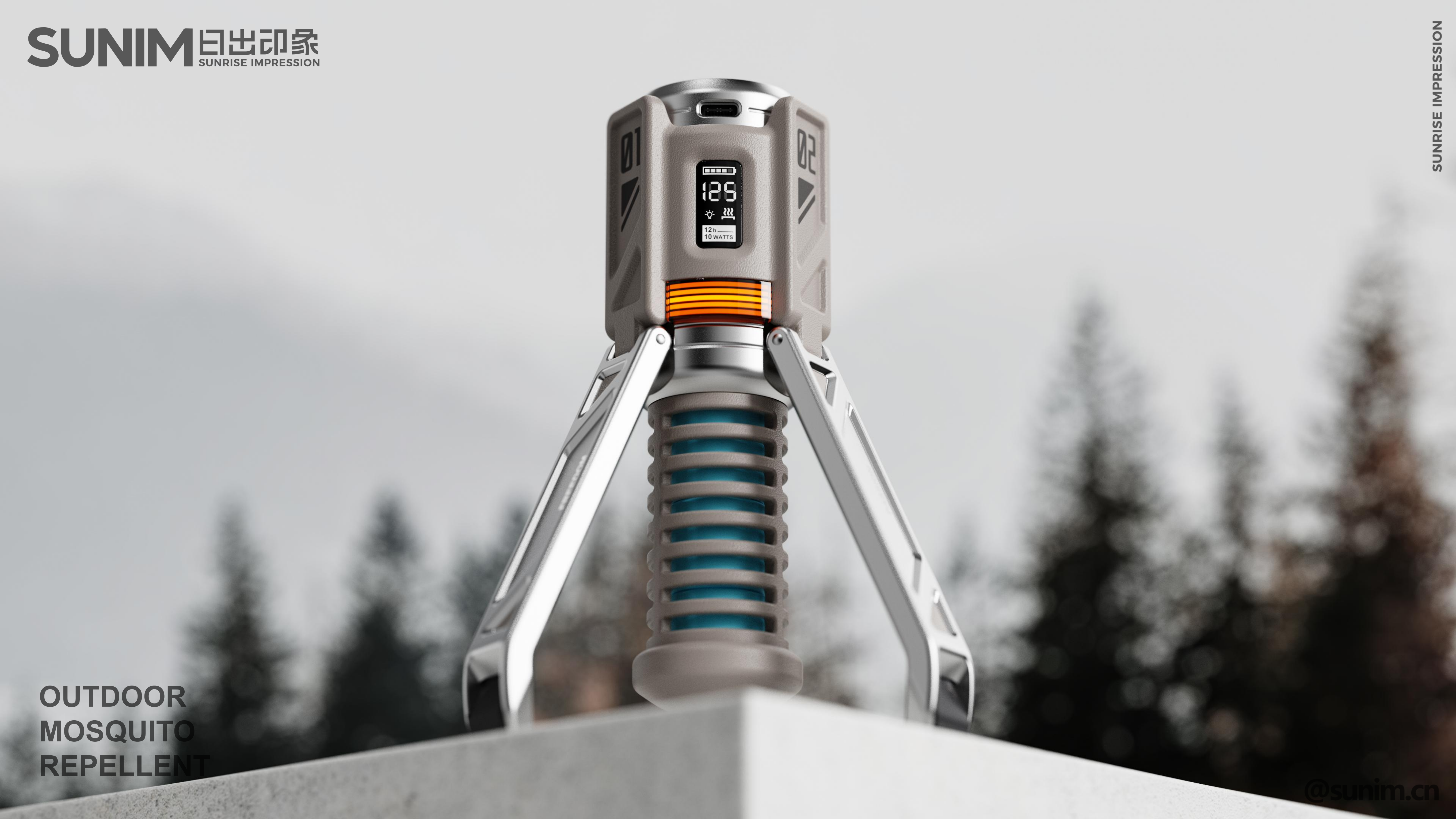 industrial design，product design，Appearance design，Outdoor mosquito repellent，Outdoor equipment，