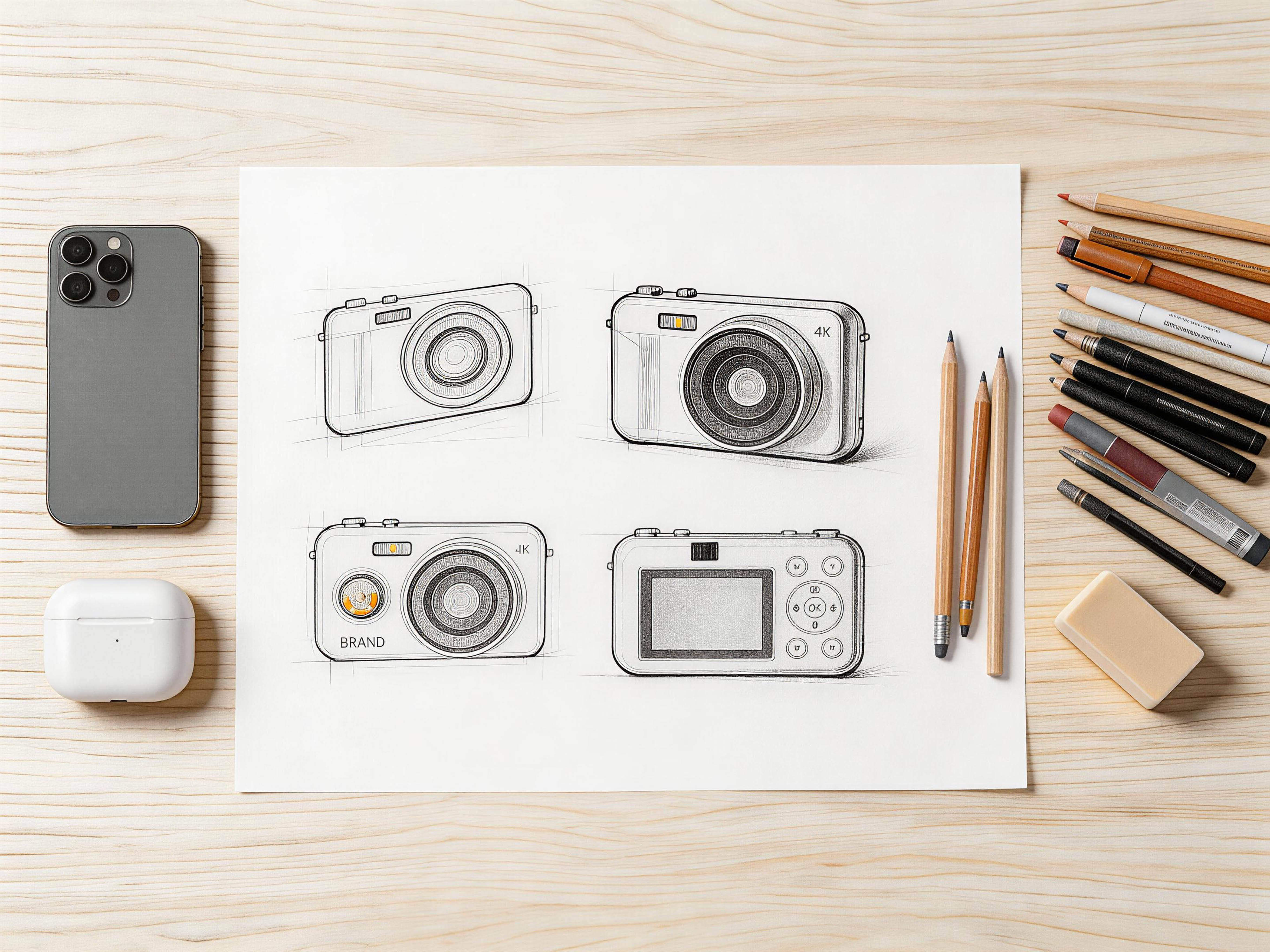 CCD，camera，Student Camera，HD Digital Camera，record，Mellow and simple，