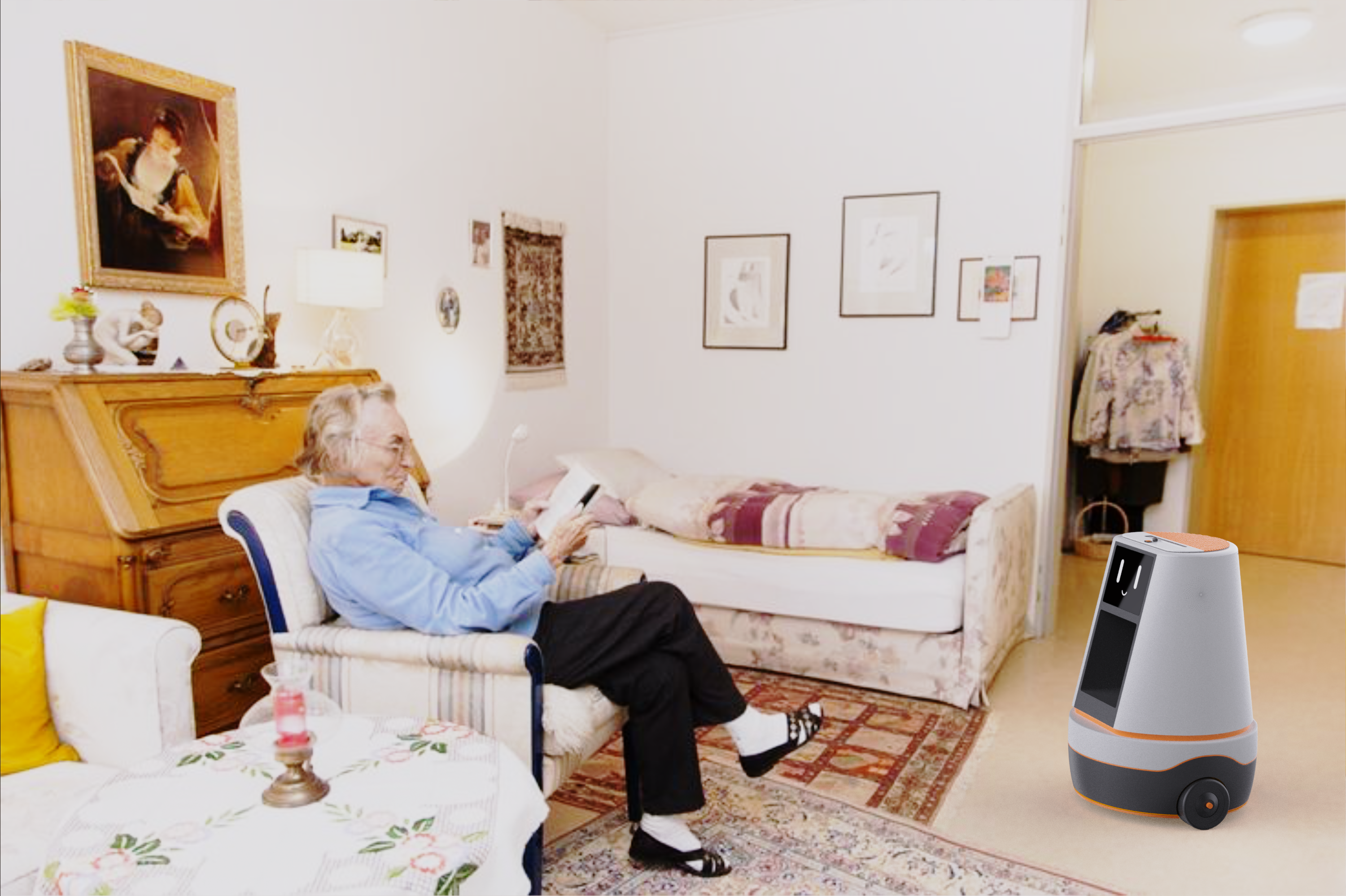 Aging，accompany，medication reminder，healthy，robot，interactive，security，