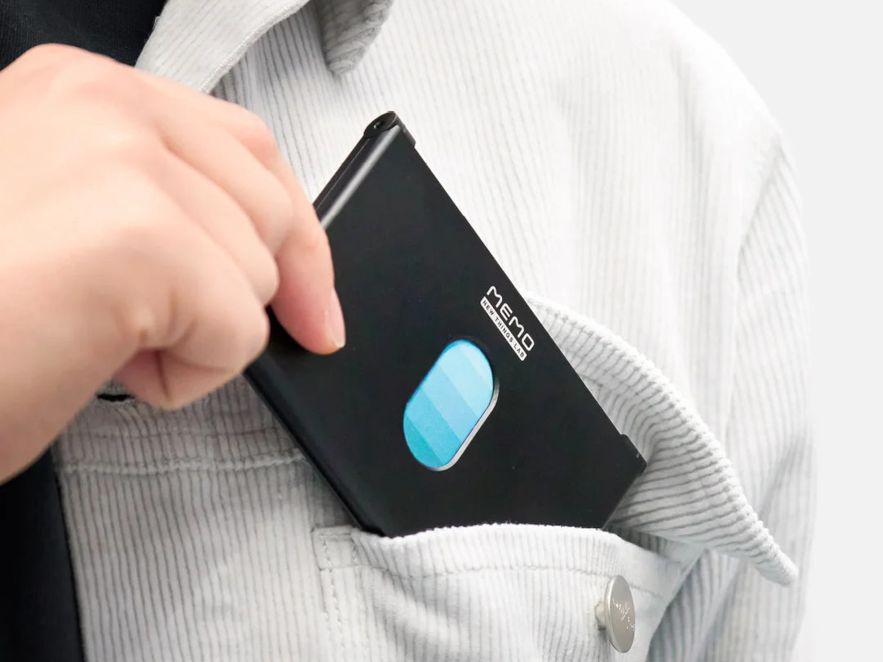 MEMO Whiteboard Wallet，Aluminum card package，erasable whiteboard，Portable card case，RFID anti-theft，