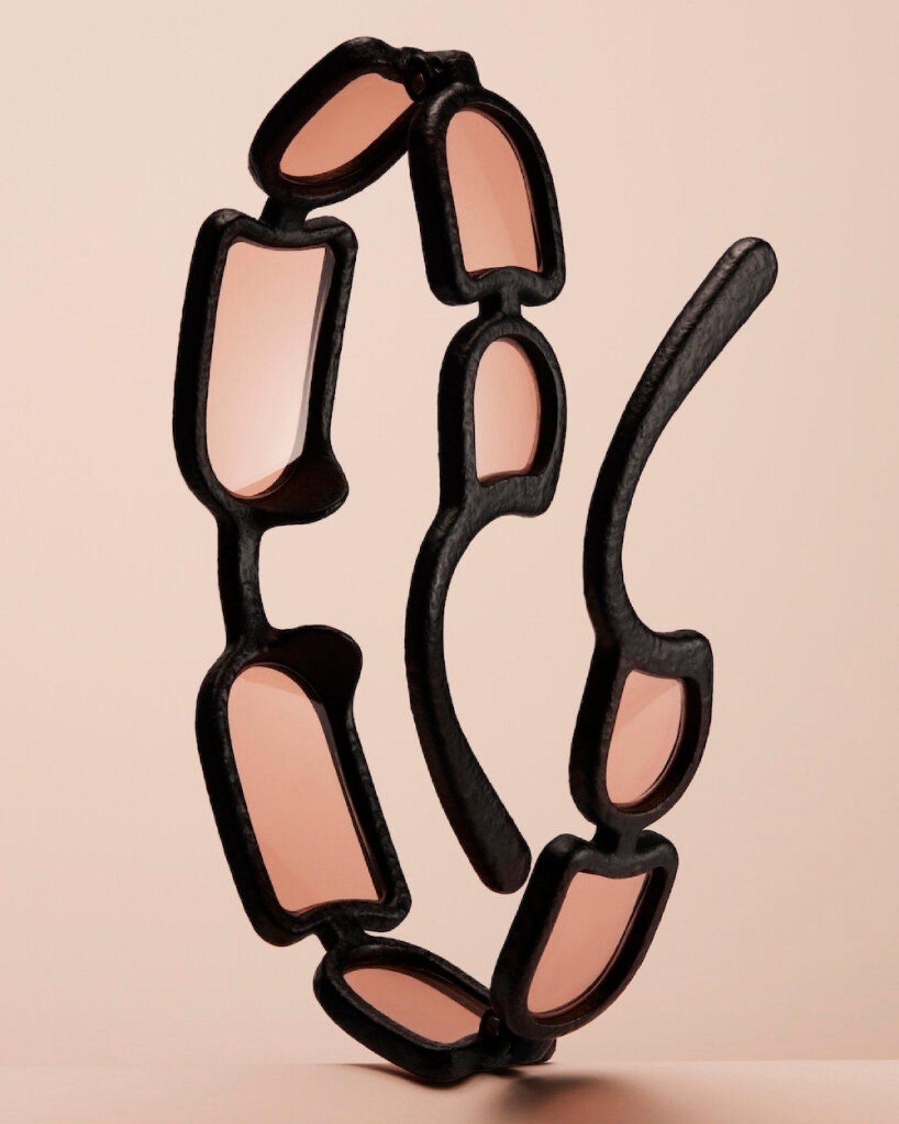 Issey Miyake Eyes，UROKO，Eight-lens sunglasses，Issey Miyake，ceramic flake，