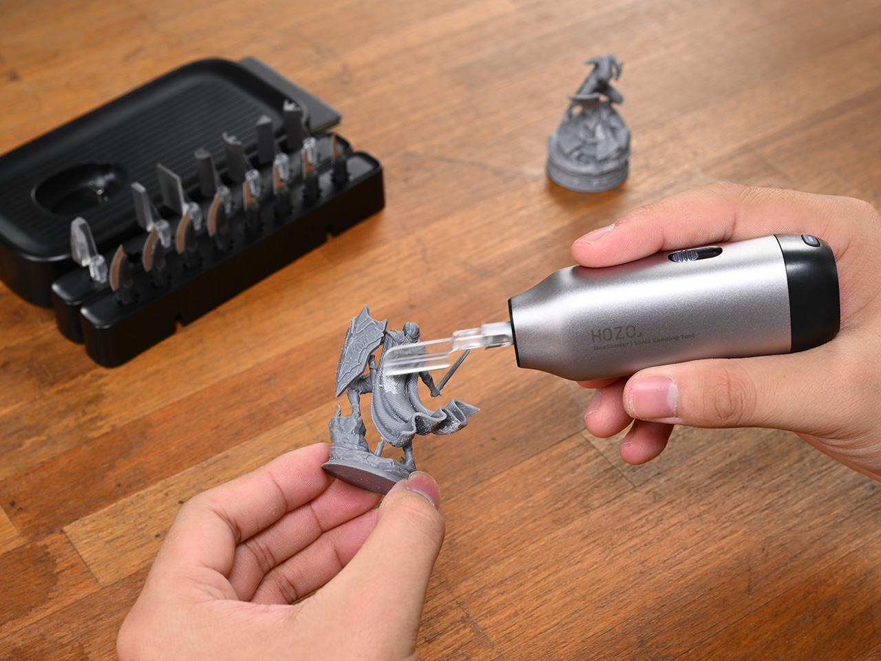 NeoSander，micro-sander，3D printing grinding，Linear motor，Dry and wet sanding，