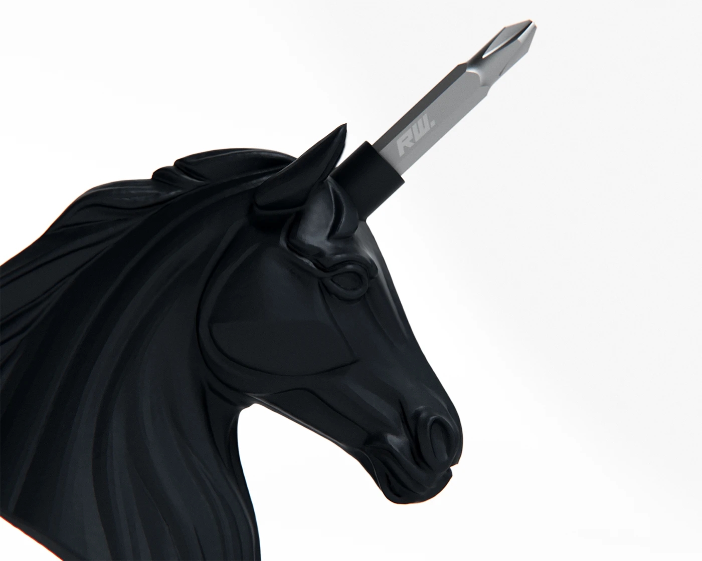 Drill support，unicorn，Creative tools，Year of the Horse Design，