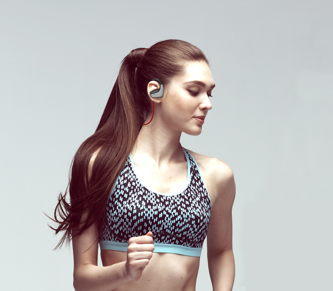 Headphones, intelligent monitoring, sports headphones，
