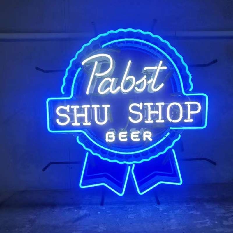 American retro neon works，