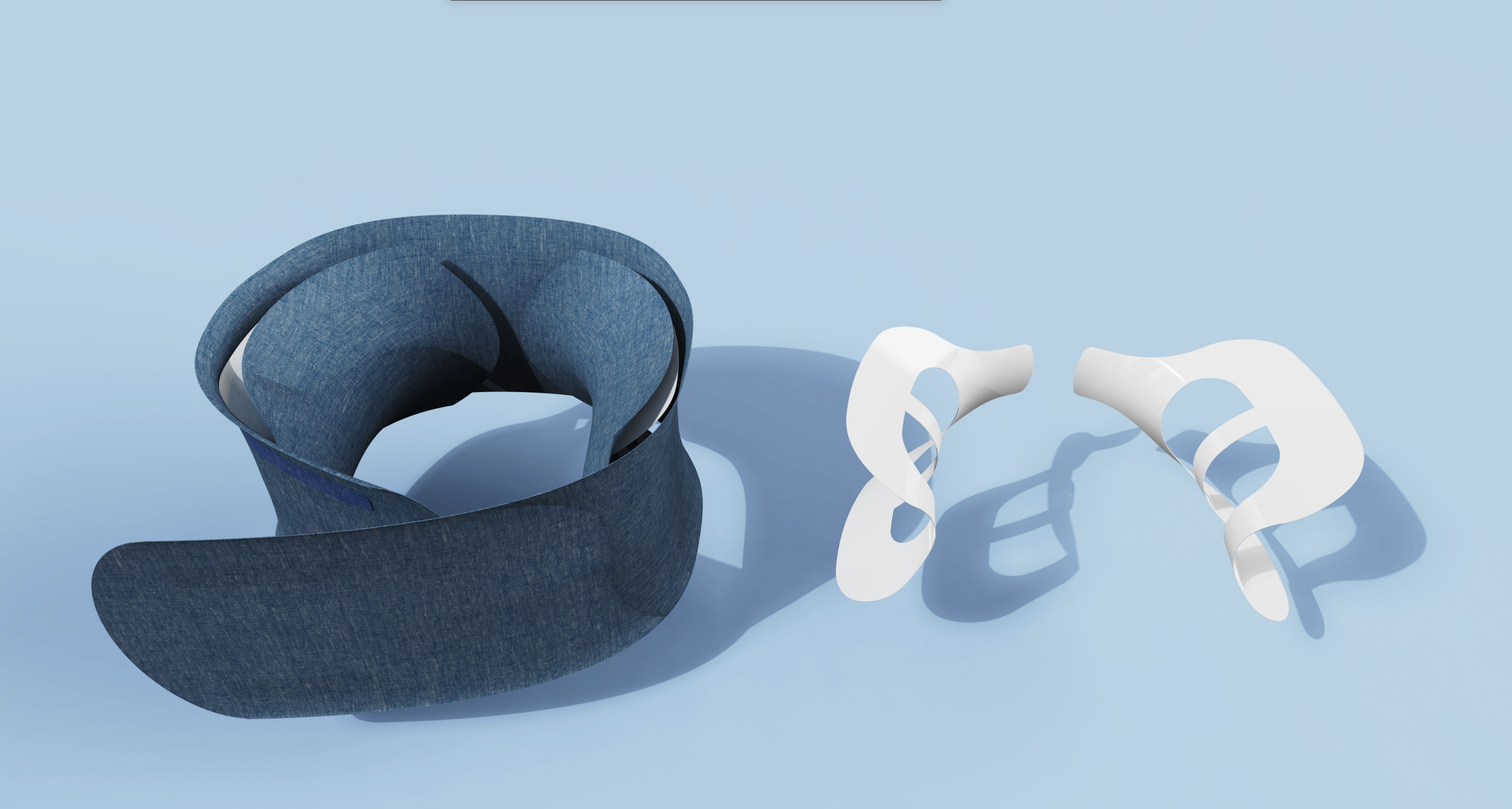 Neck pillow design 4，