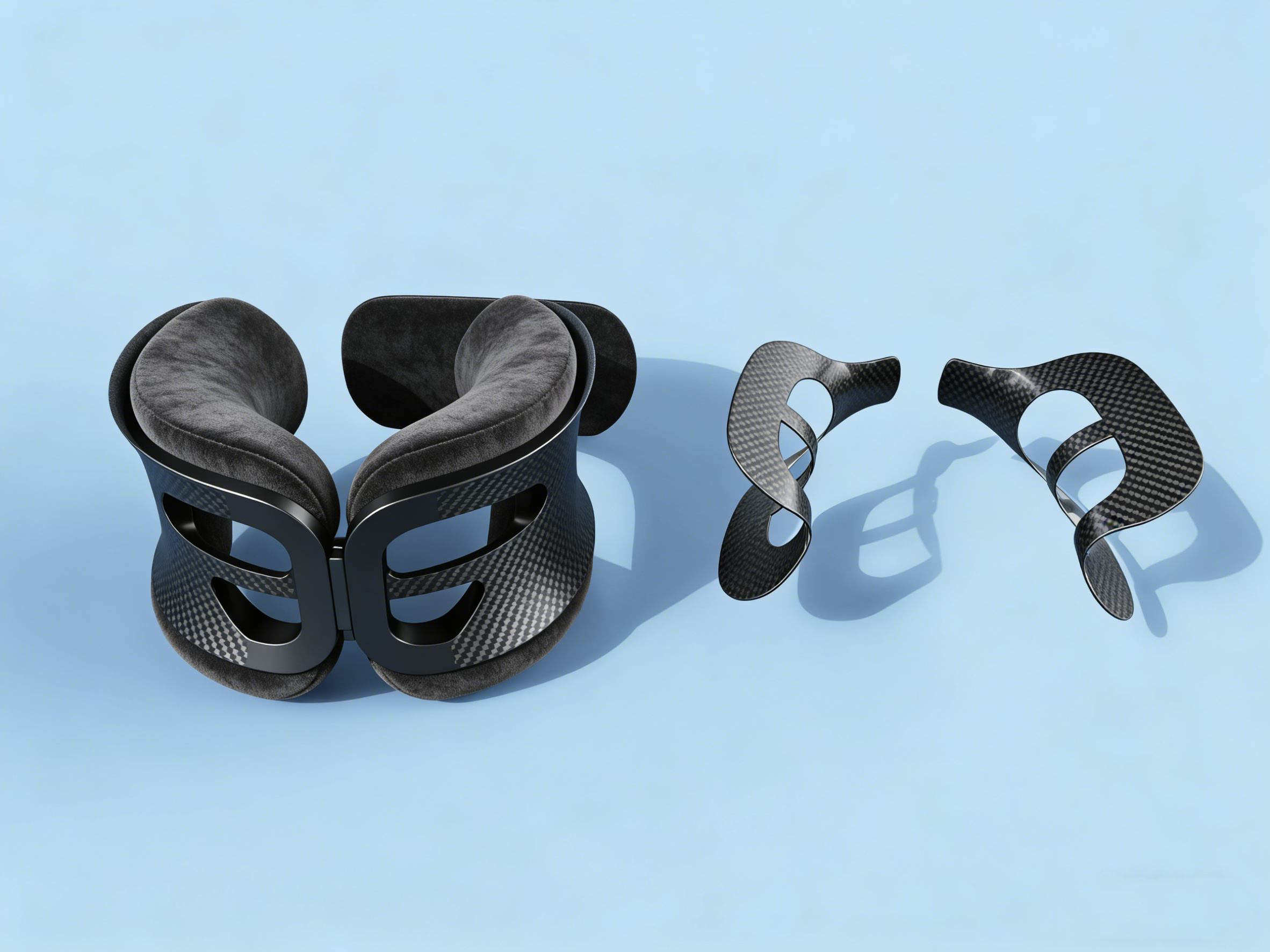 Neck pillow design 4，