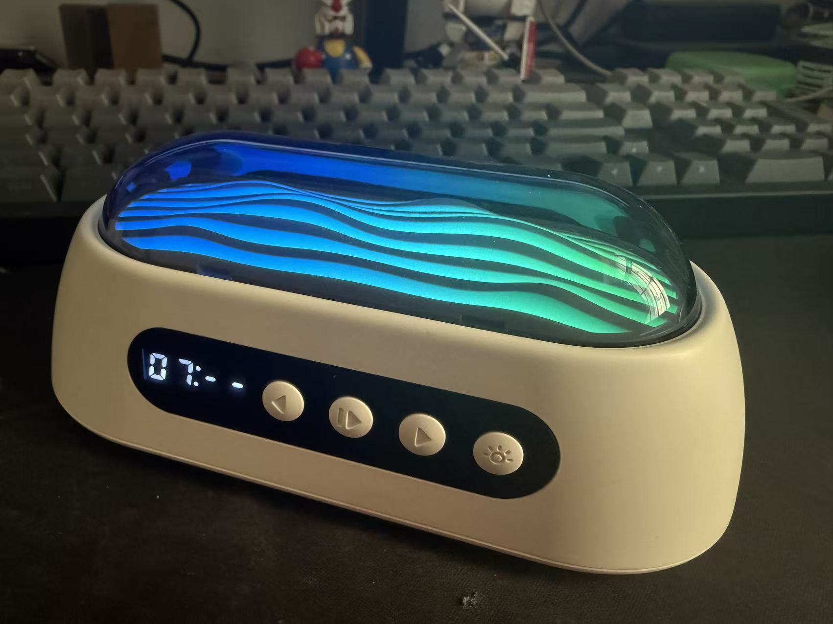 White noise，Night light，Bluetooth Speaker ，atmosphere，texture，lighting，