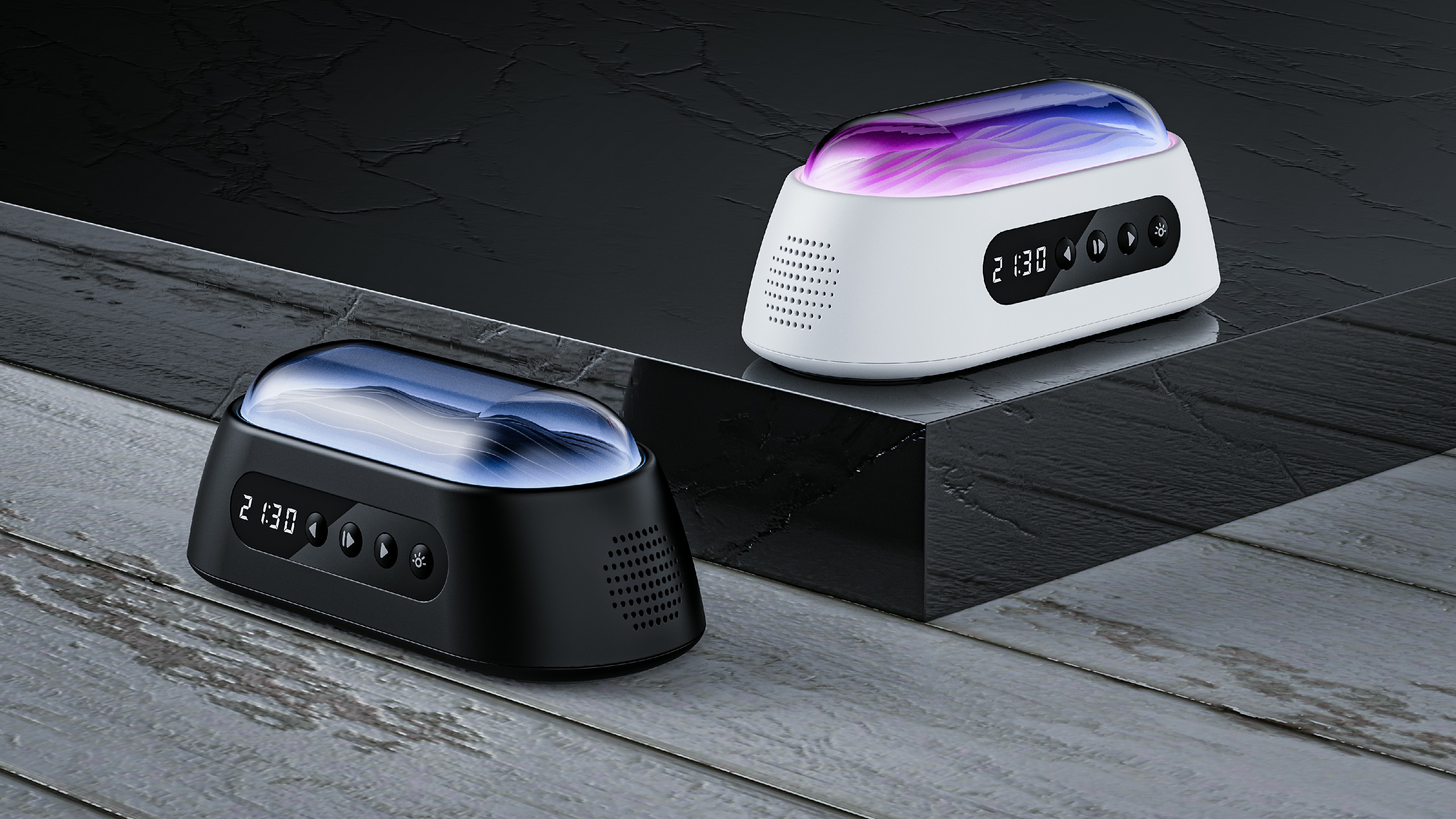 White noise，Night light，Bluetooth Speaker ，atmosphere，texture，lighting，