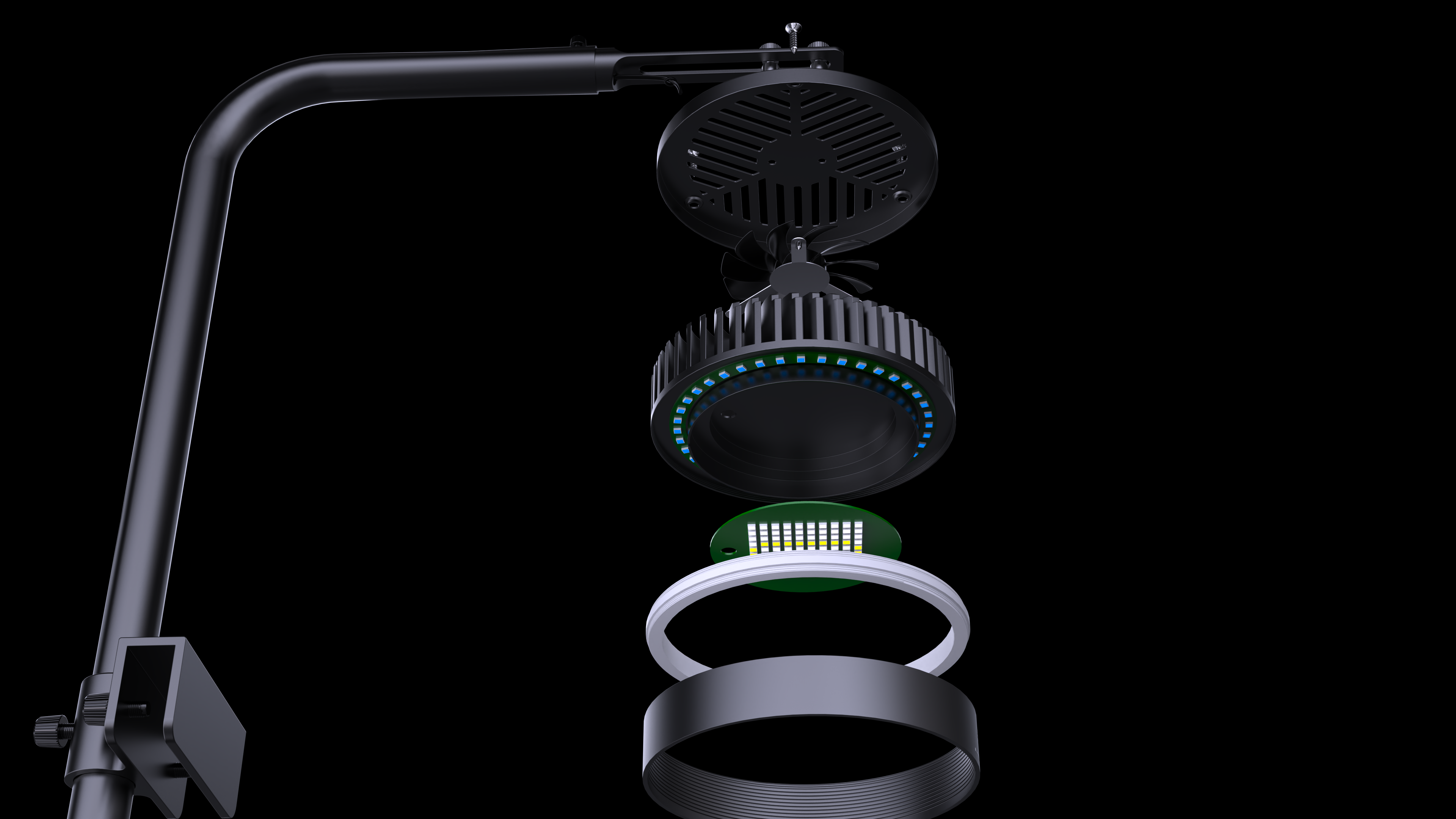 Fish tank downlight，Exploding algae out of moss lamp，Full Spectrum LED Downlight，brightening color plant growth lamp，Water grass lamp，