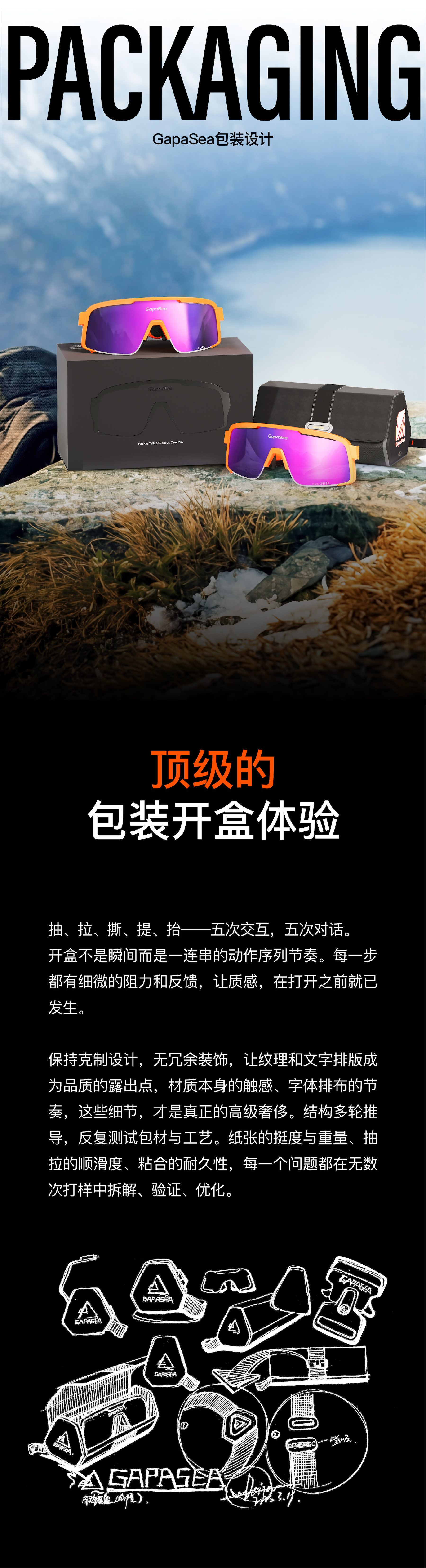 Brand design，Sports glasses，maximal exercise/X-games，product design，Riding glasses，gapasea，Brand design，Sports glasses，maximal exercise/X-games，