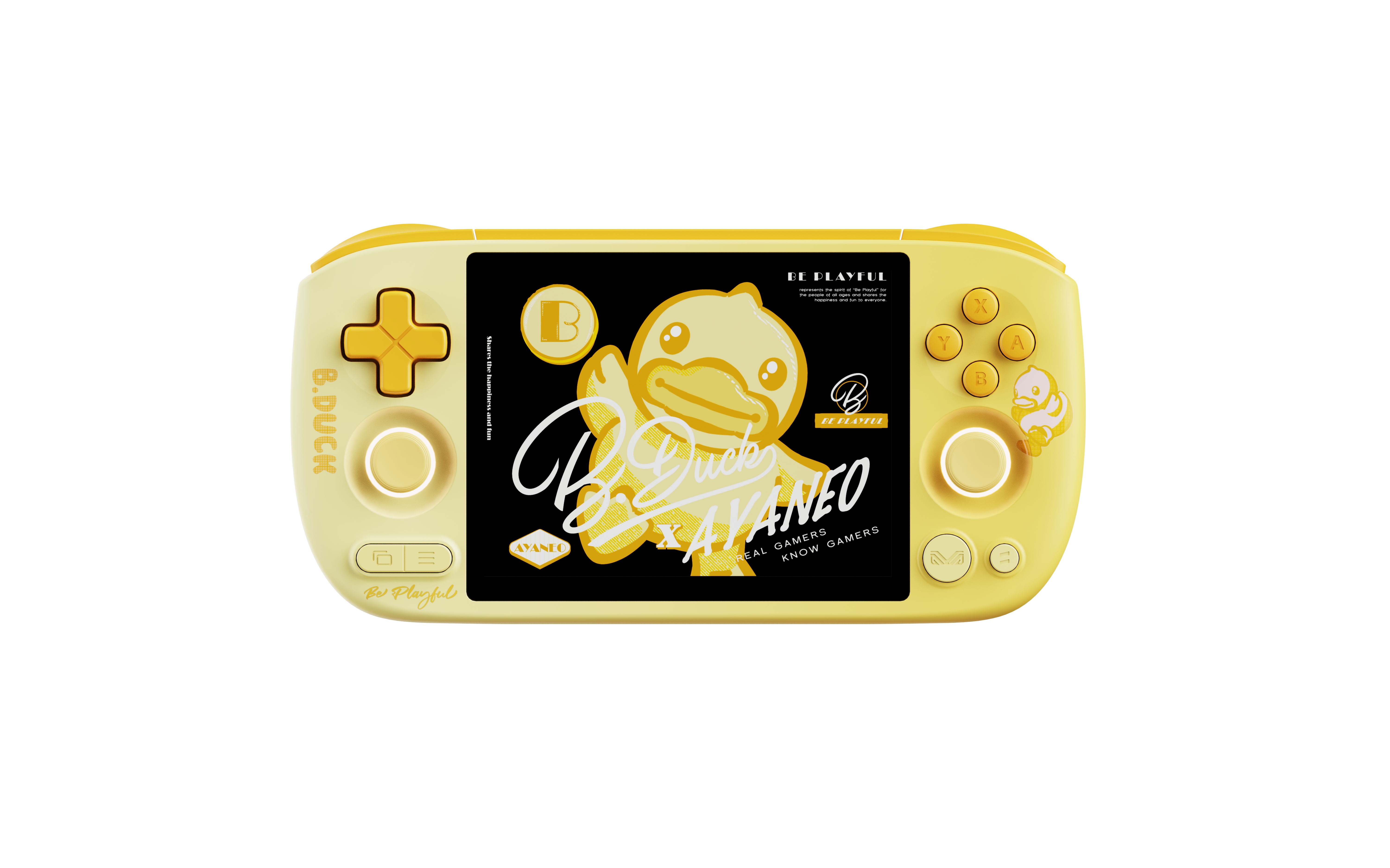 Product design, industrial design, handheld, Android game machine.，