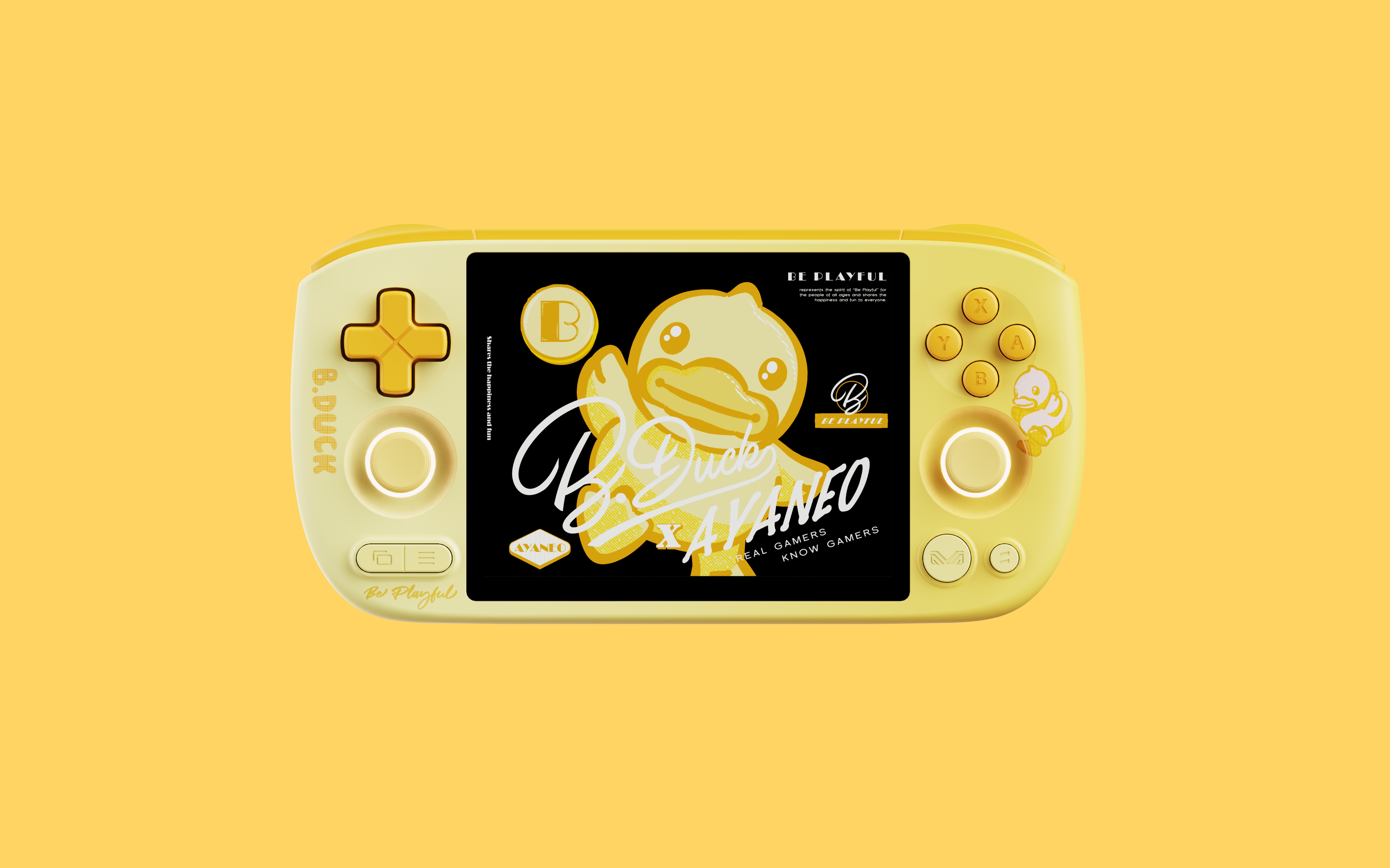 Product design, industrial design, handheld, Android game machine.，