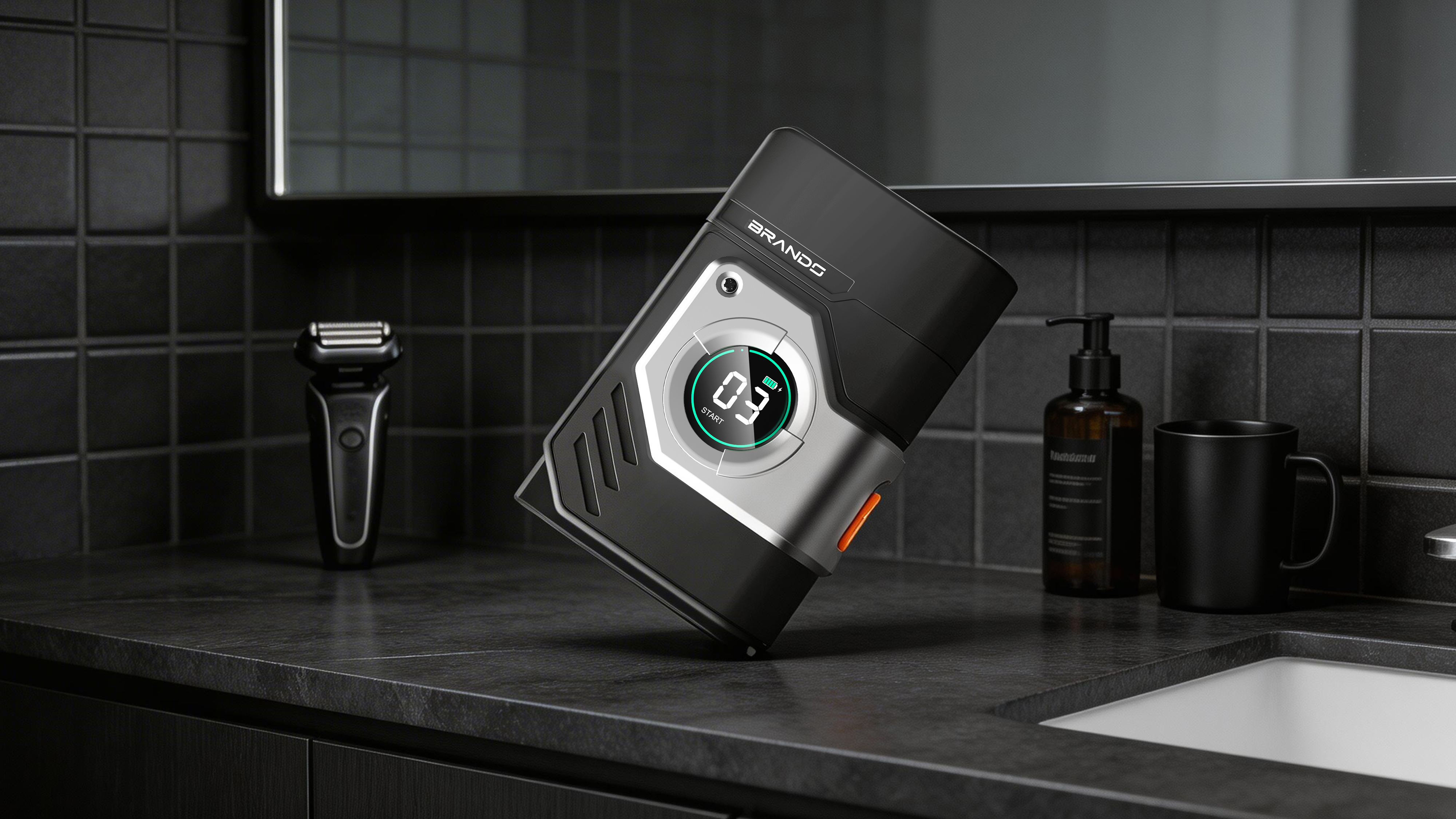 razor，Mecha wind，foreign trade products，Men's care，product design，