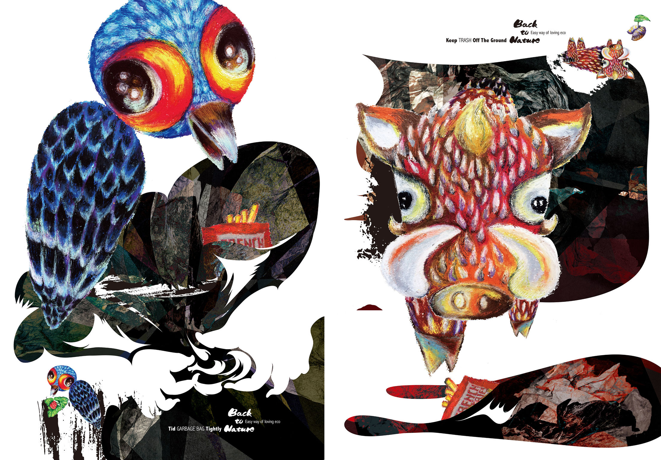 poster，Back to nature，originality，2018if Award，