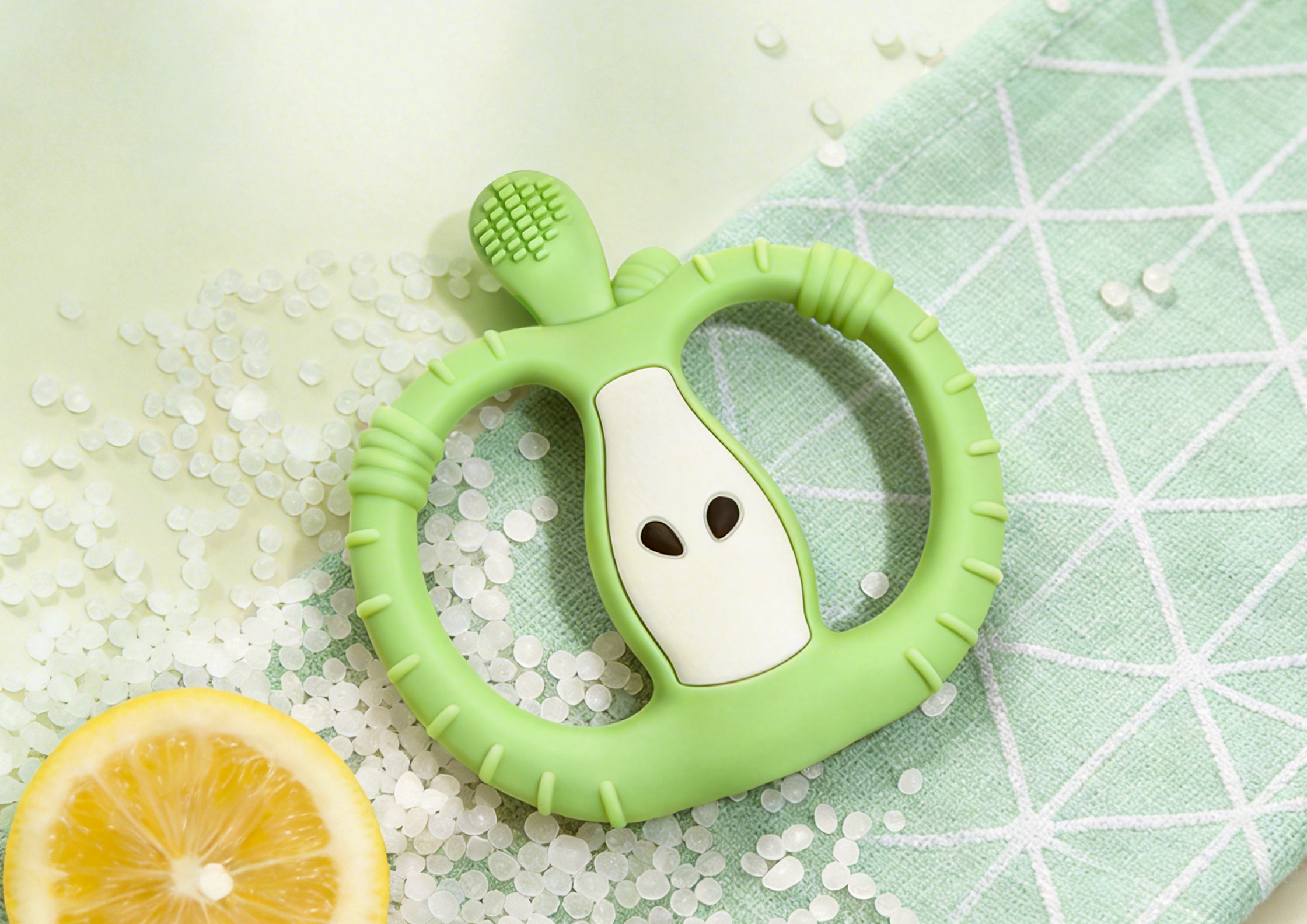 Teething, children's toys，