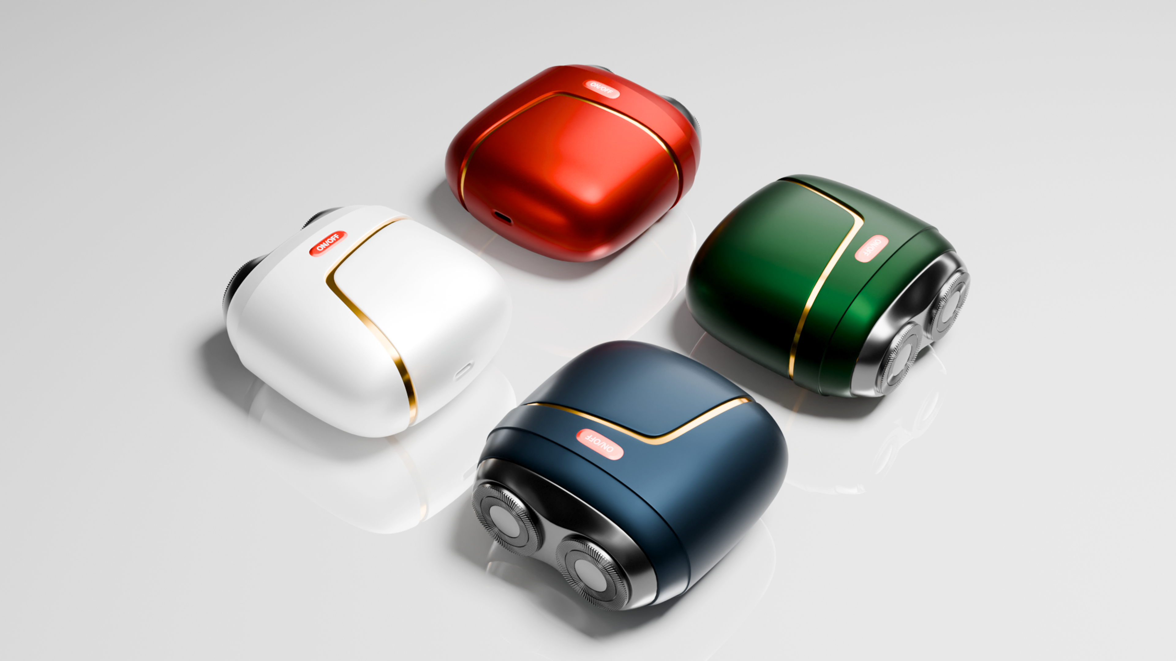 Electric shaver design-my design is very amateur，