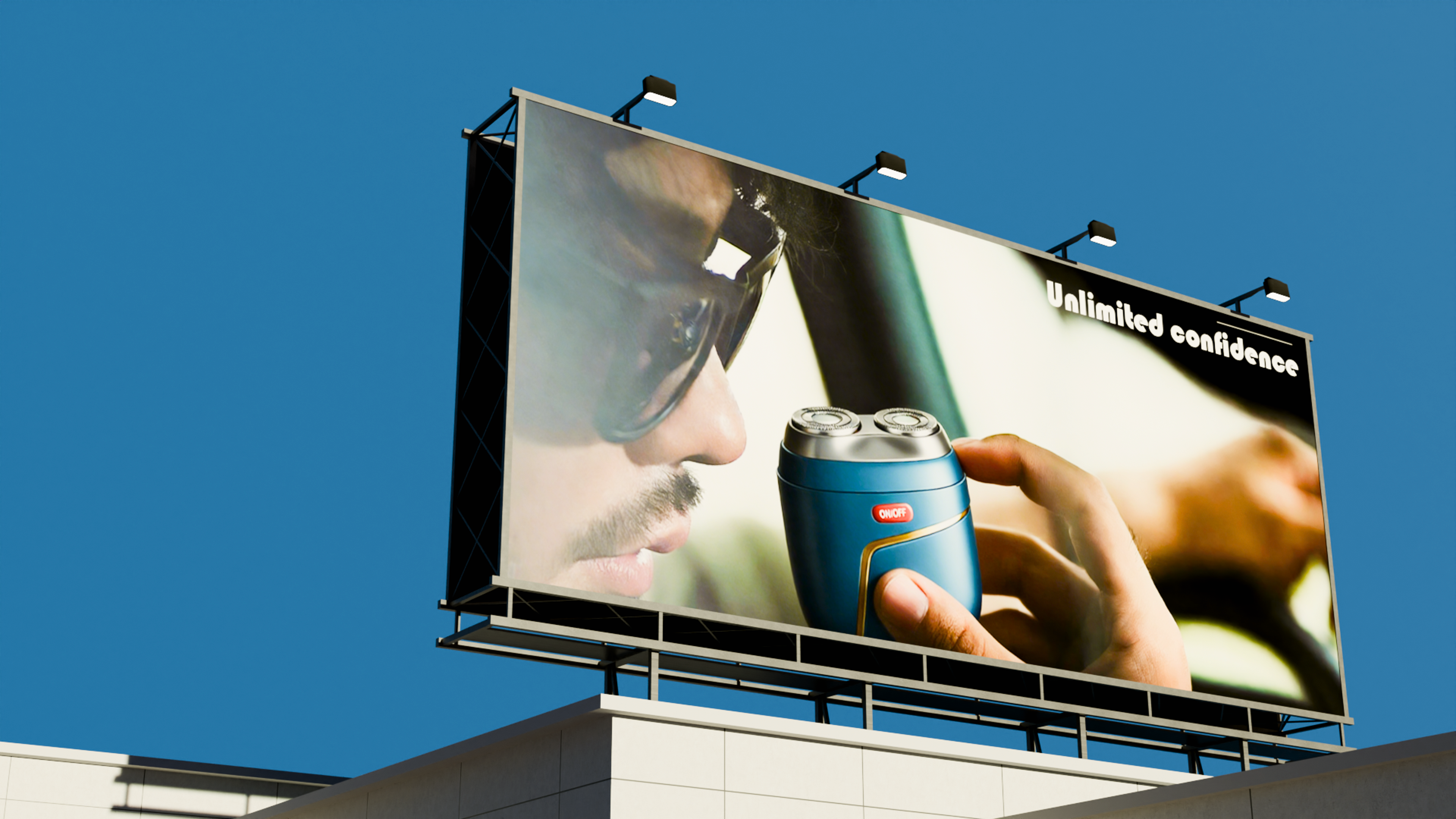 Electric shaver design-my design is very amateur，