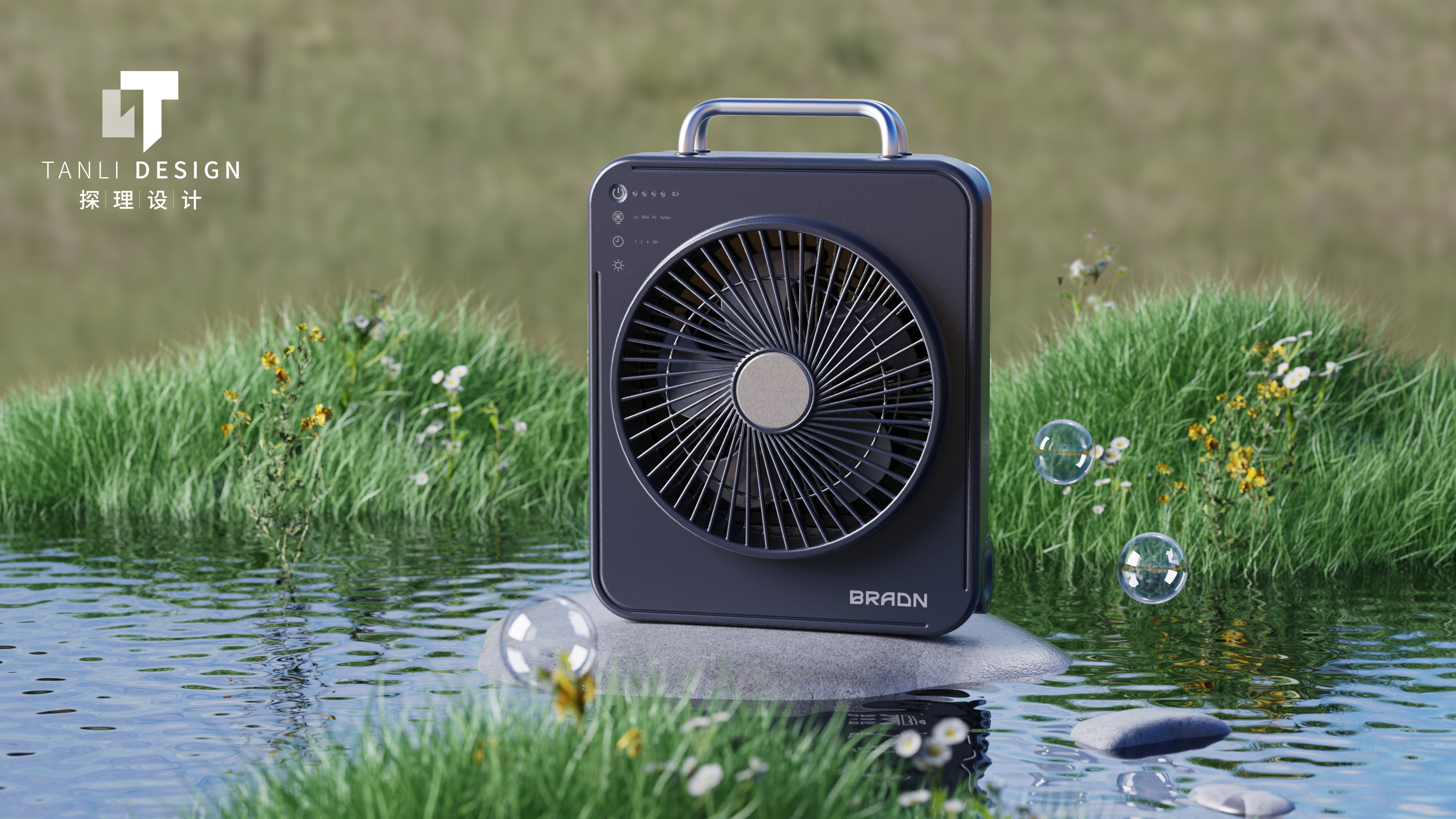 solar energy，Solar-powered fan，Fan，outdoors，Portable，Simplicity，small home appliances，