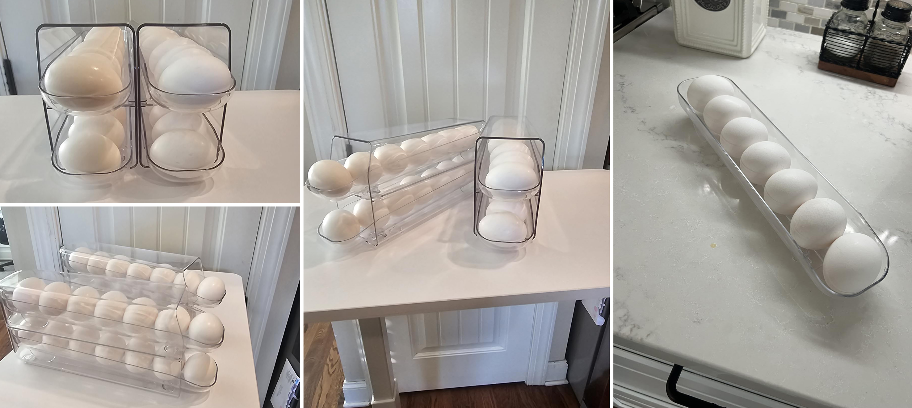 Kitchen supplies, egg box, rolling egg box，