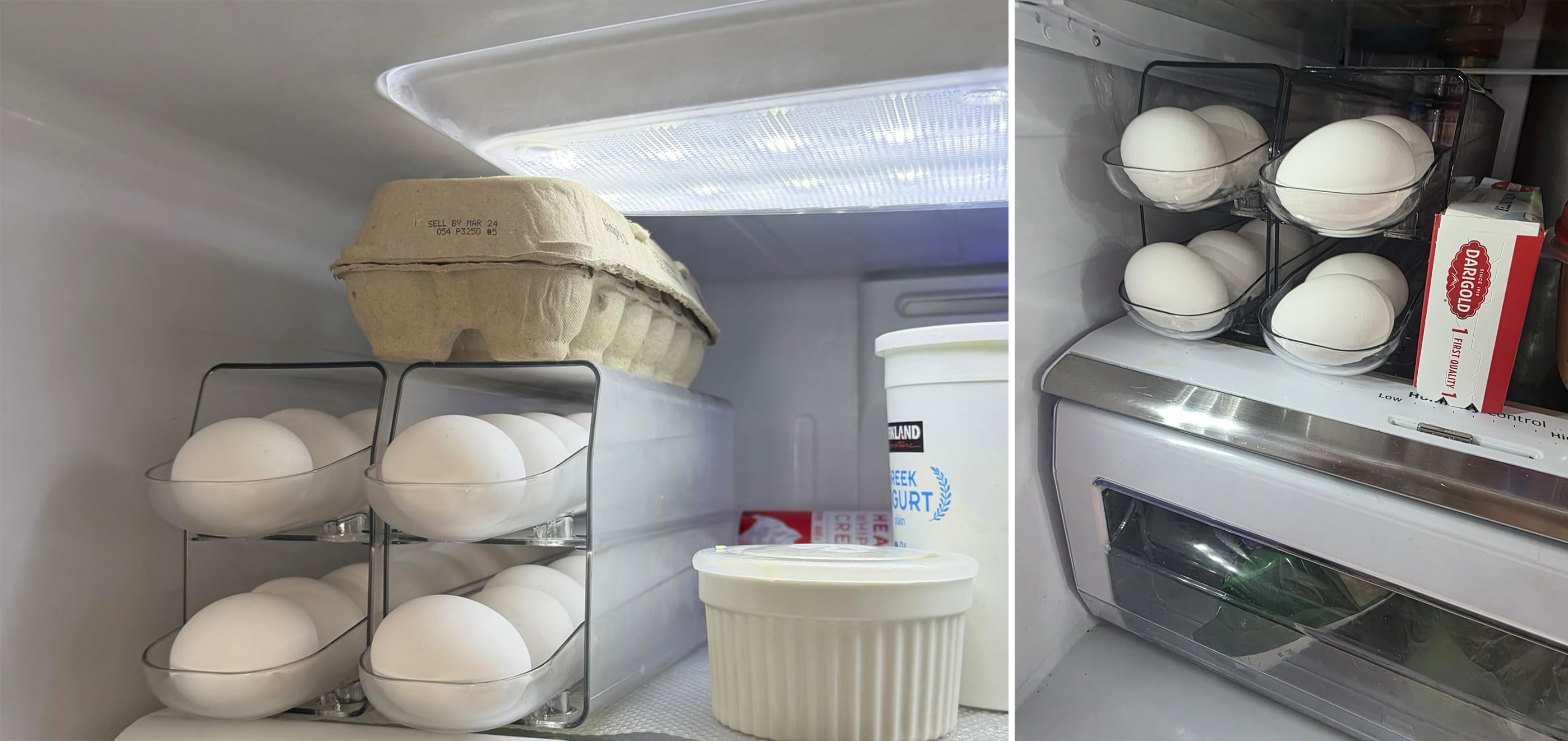 Kitchen supplies, egg box, rolling egg box，