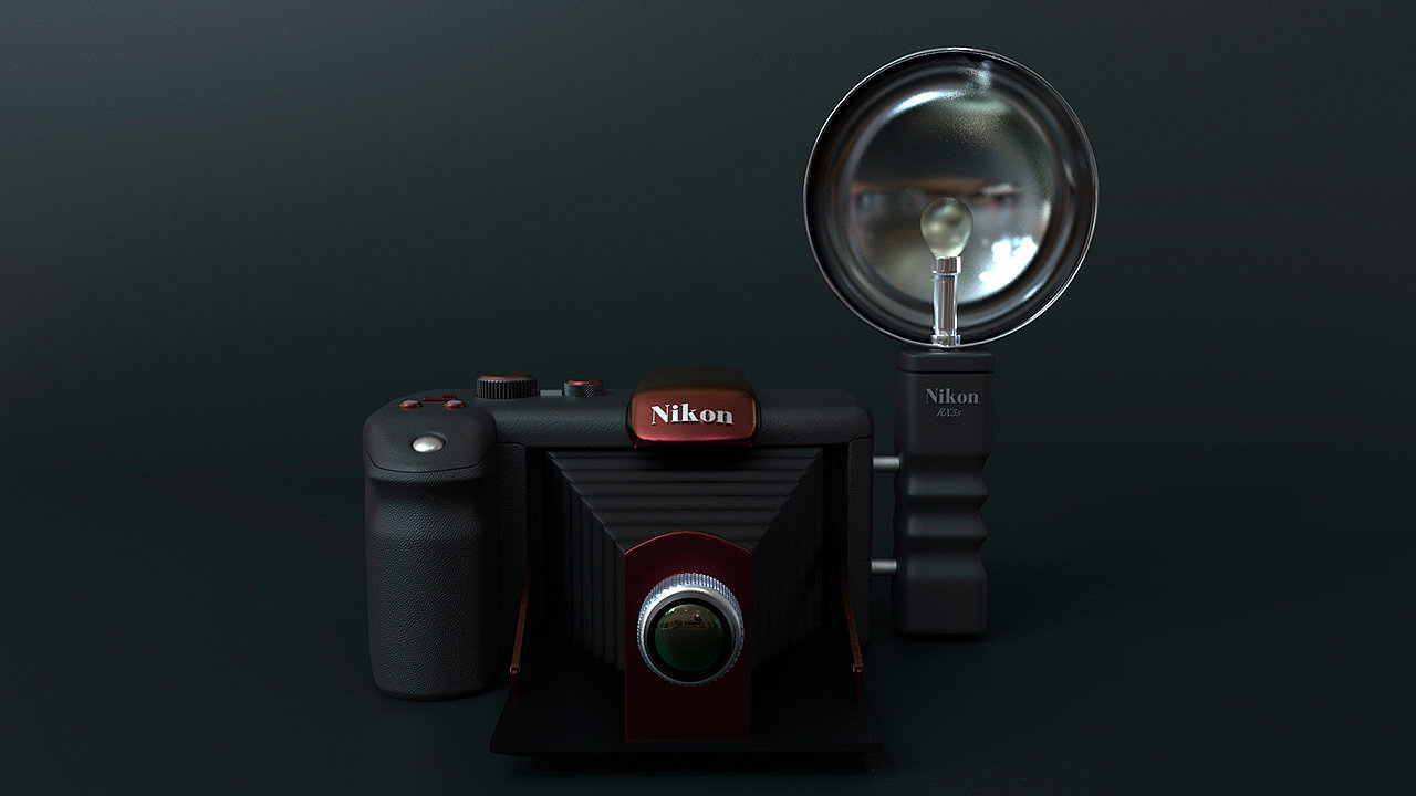 product design，3D modeling，camera，