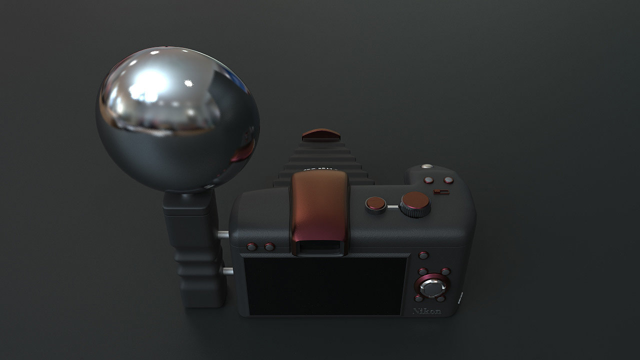 product design，3D modeling，camera，