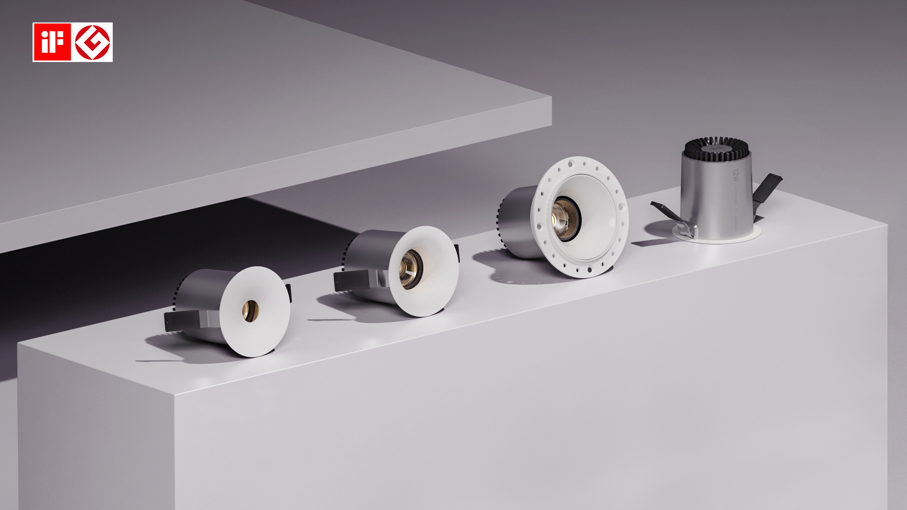 Spotlights, downlights, international awards，