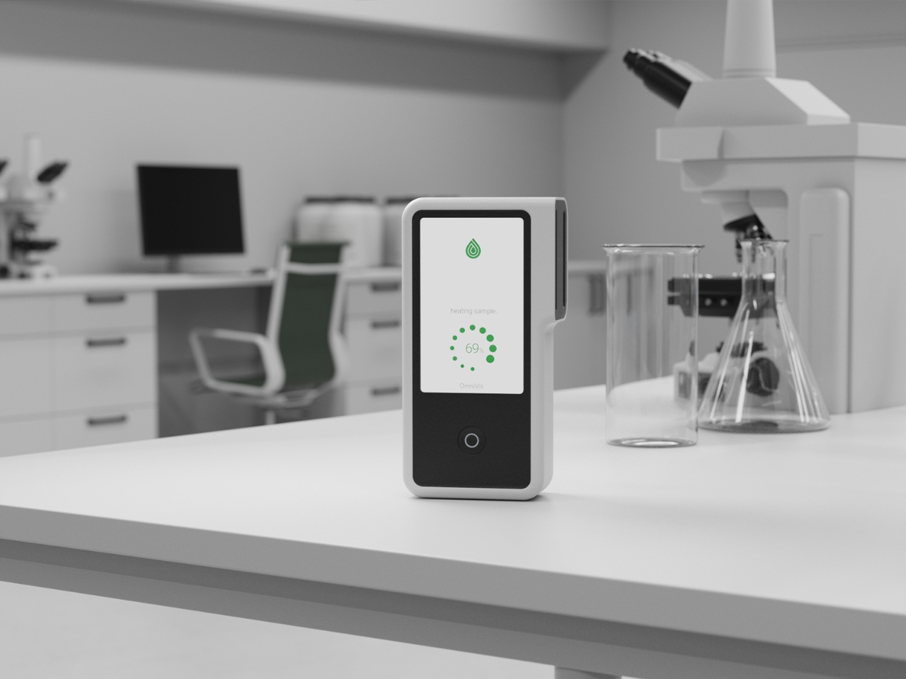 Handheld Pathogen Detector，OmniVis，electronic product，Medical equipment，