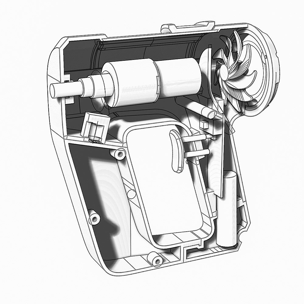 product design，waterproof，Electric drill，Nautilus，