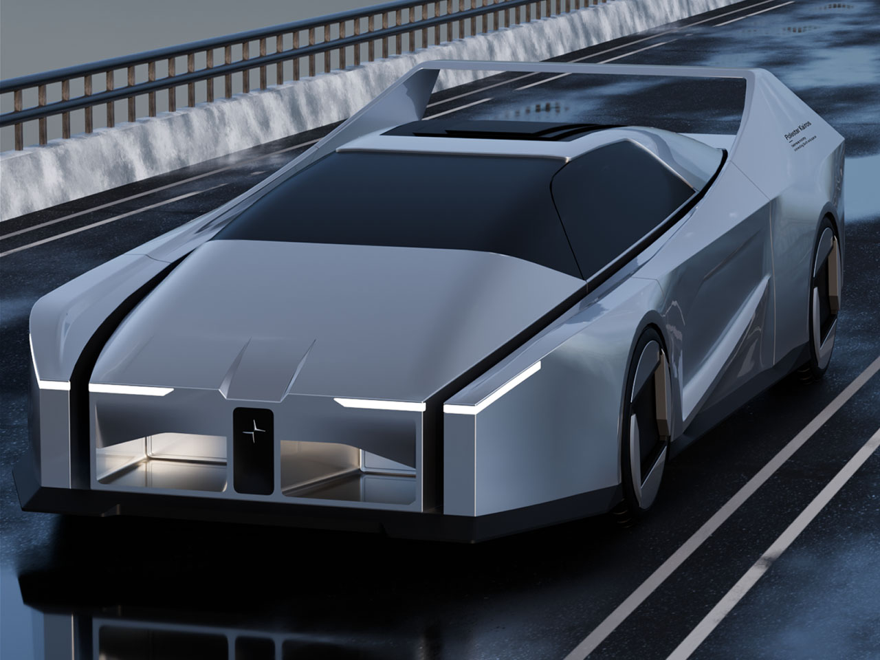 Super run，Concept Car，vehicle，polestar，