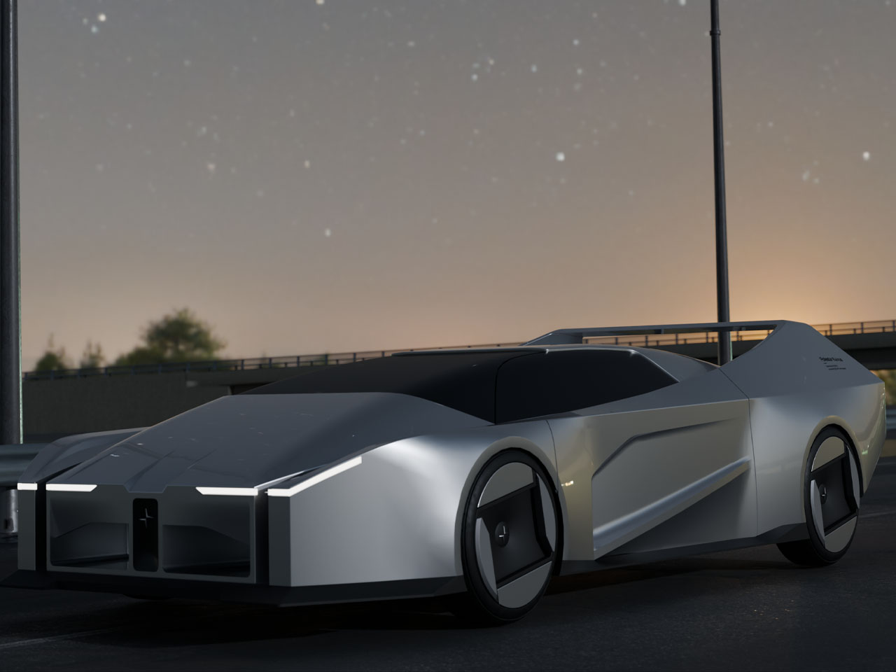 Super run，Concept Car，vehicle，polestar，