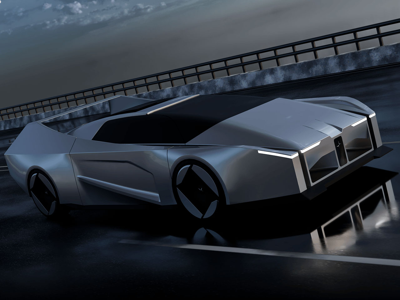 Super run，Concept Car，vehicle，polestar，