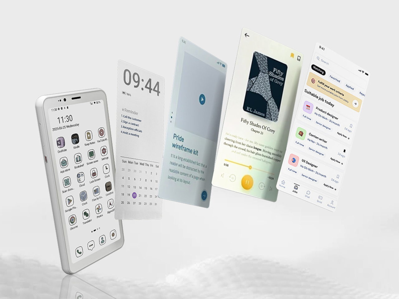 Intelligent mobile phone，HiBreak S，Electronic ink screen，Digital，