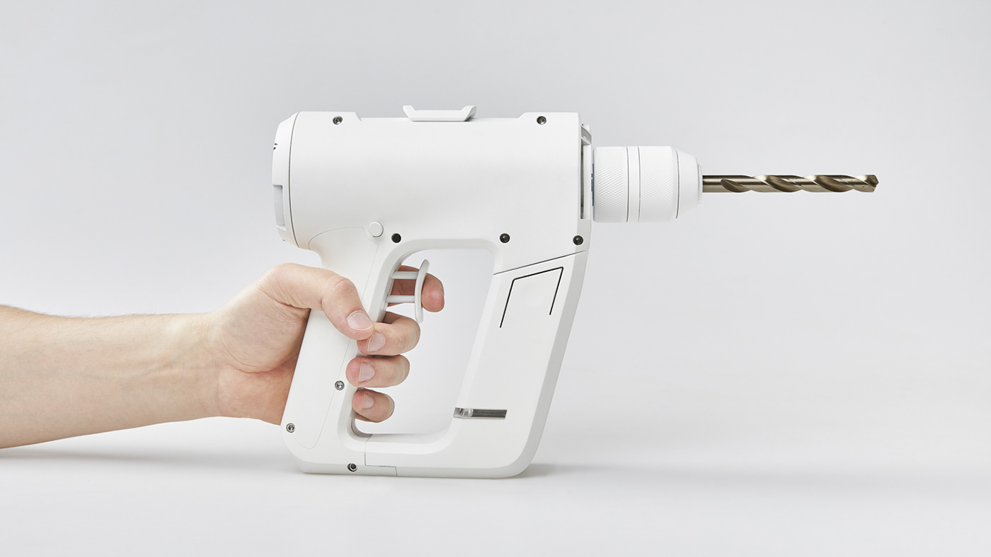 product design，waterproof，Electric drill，Nautilus，