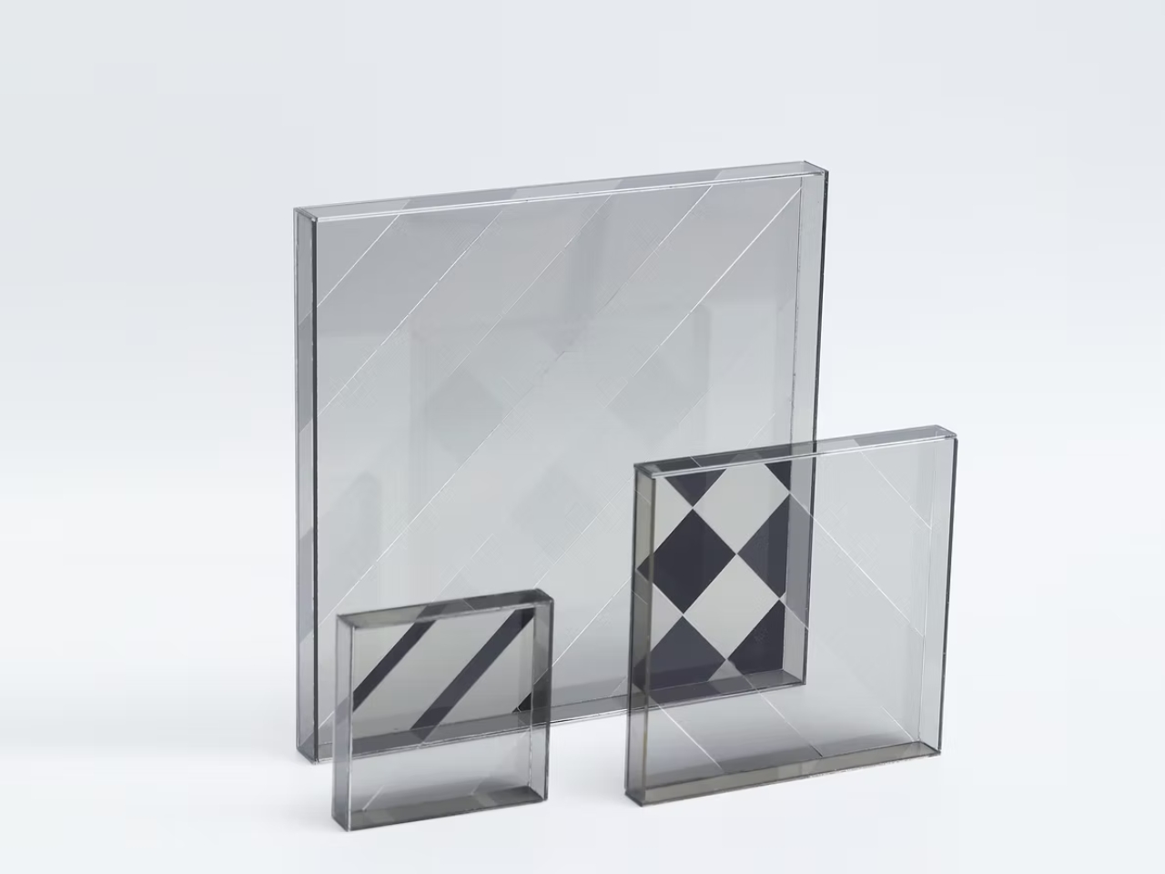 Lightware，Transparent glass tray works，Housewear & Furnishings，ornament，