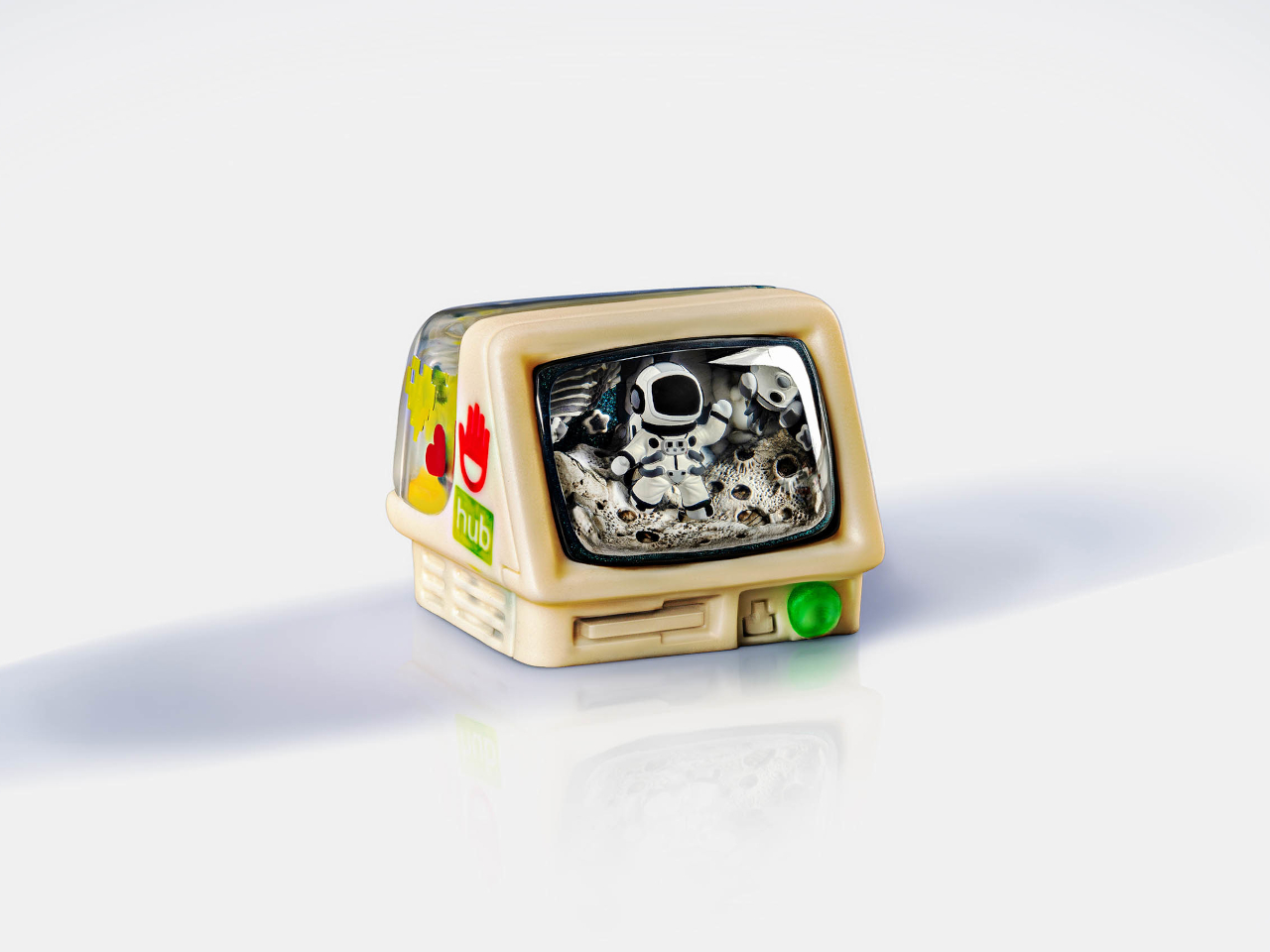 Handmade art keycap，Jelly Key，Digital，electronic product，