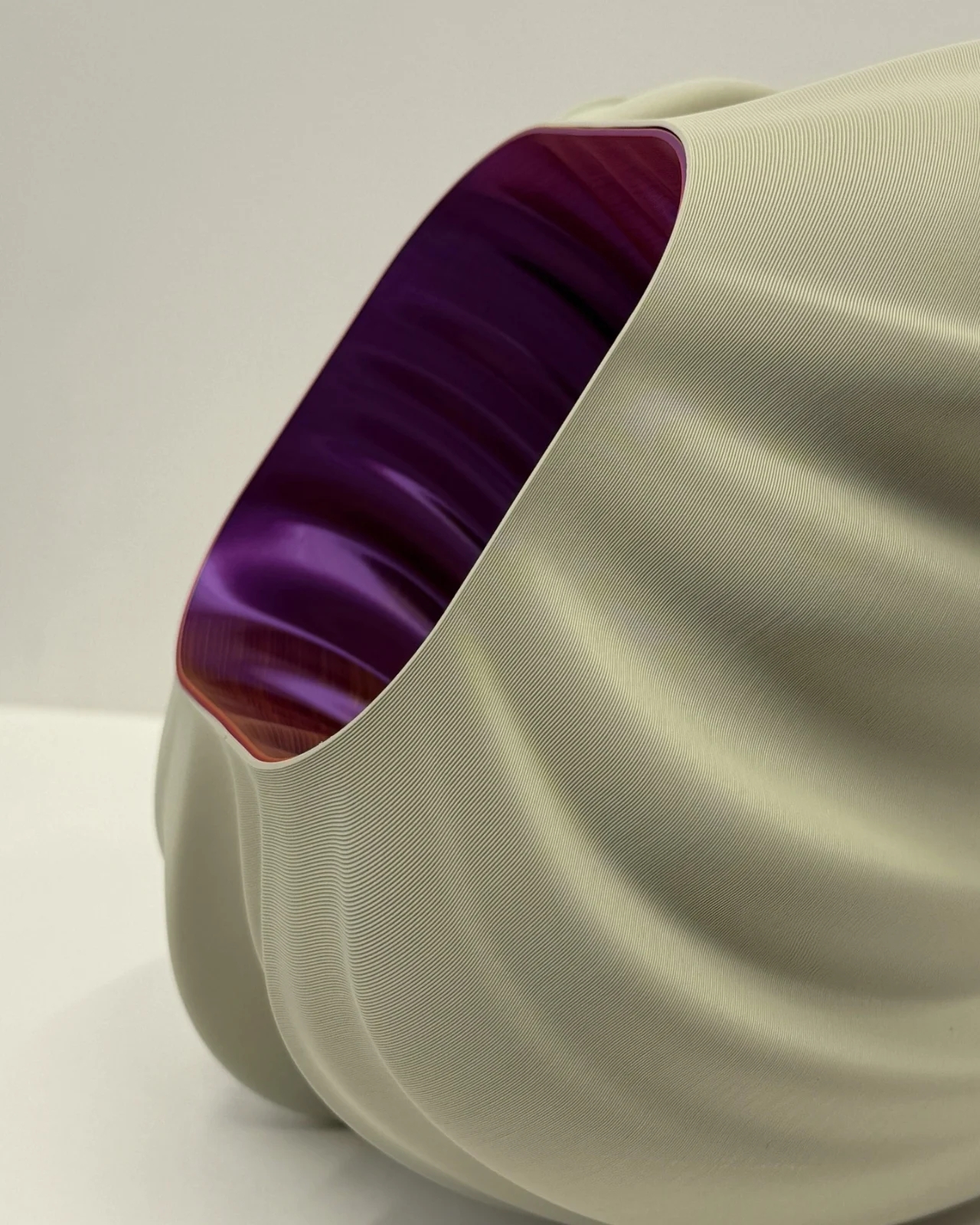 Soufflé Ceramic，Ceramic lamp，lamps and lanterns，3D printing technology，