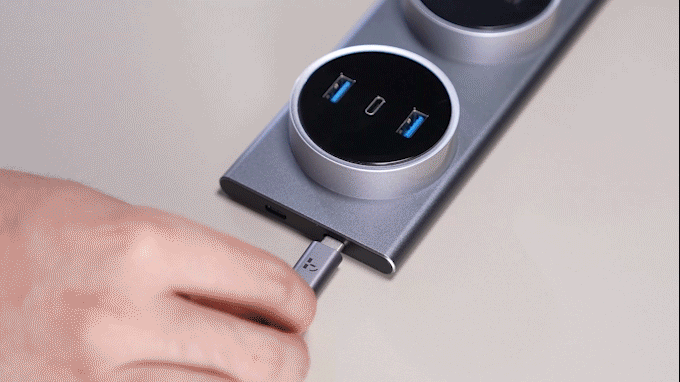 Magnetic charging plug strip，modularization，TobenOne，Digital，